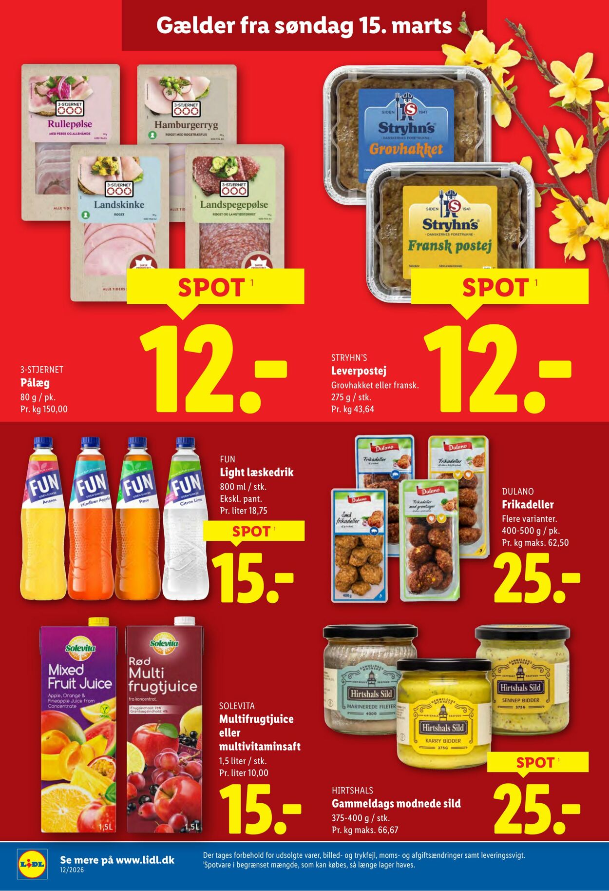 Tilbud Lidl 14.03.2026 - 21.03.2026