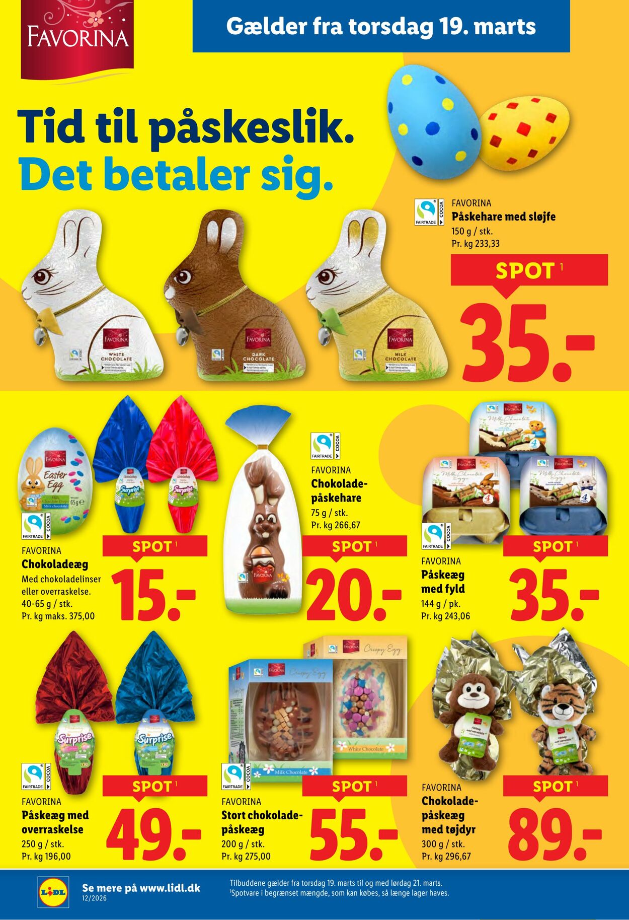 Tilbud Lidl 14.03.2026 - 21.03.2026