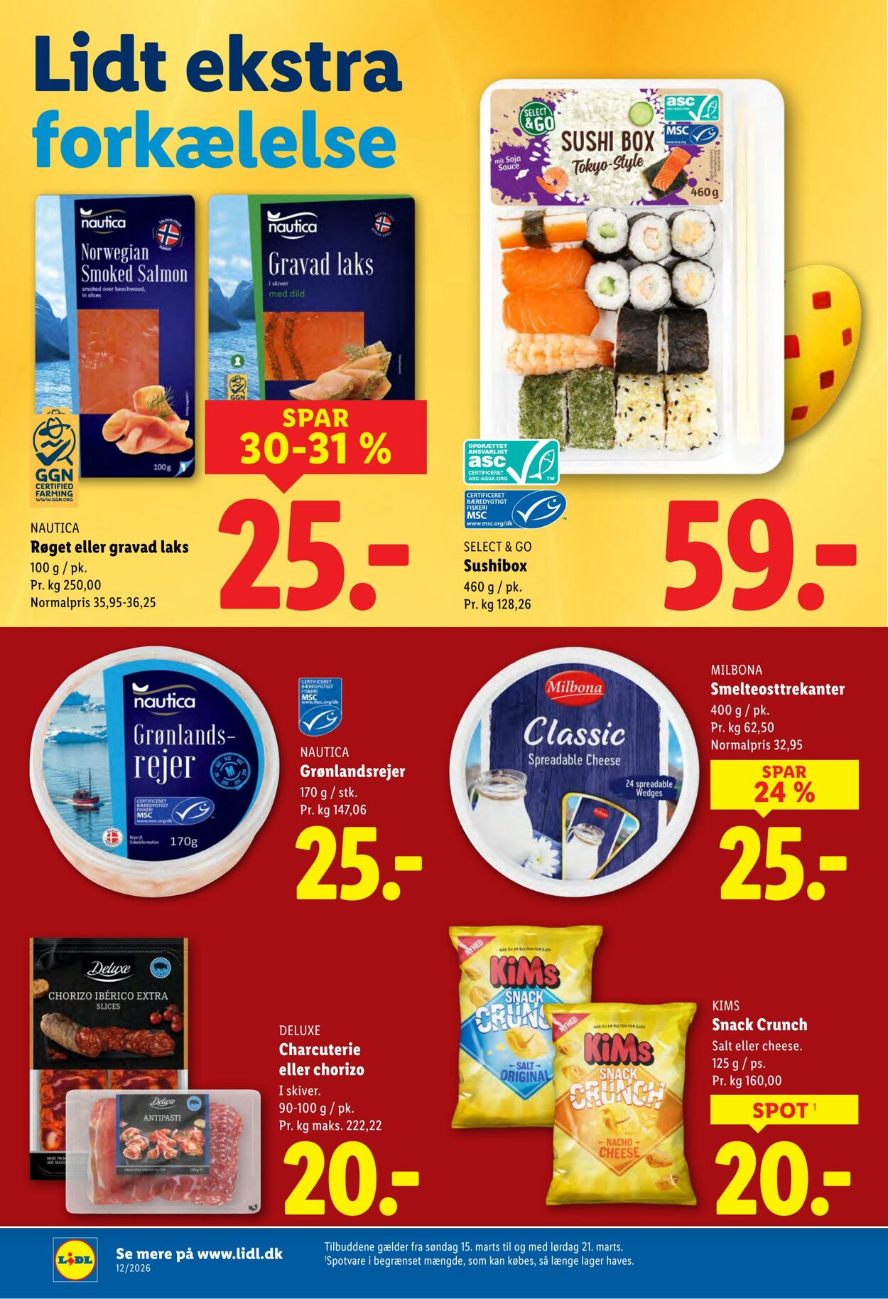 Tilbud Lidl 14.03.2026 - 21.03.2026