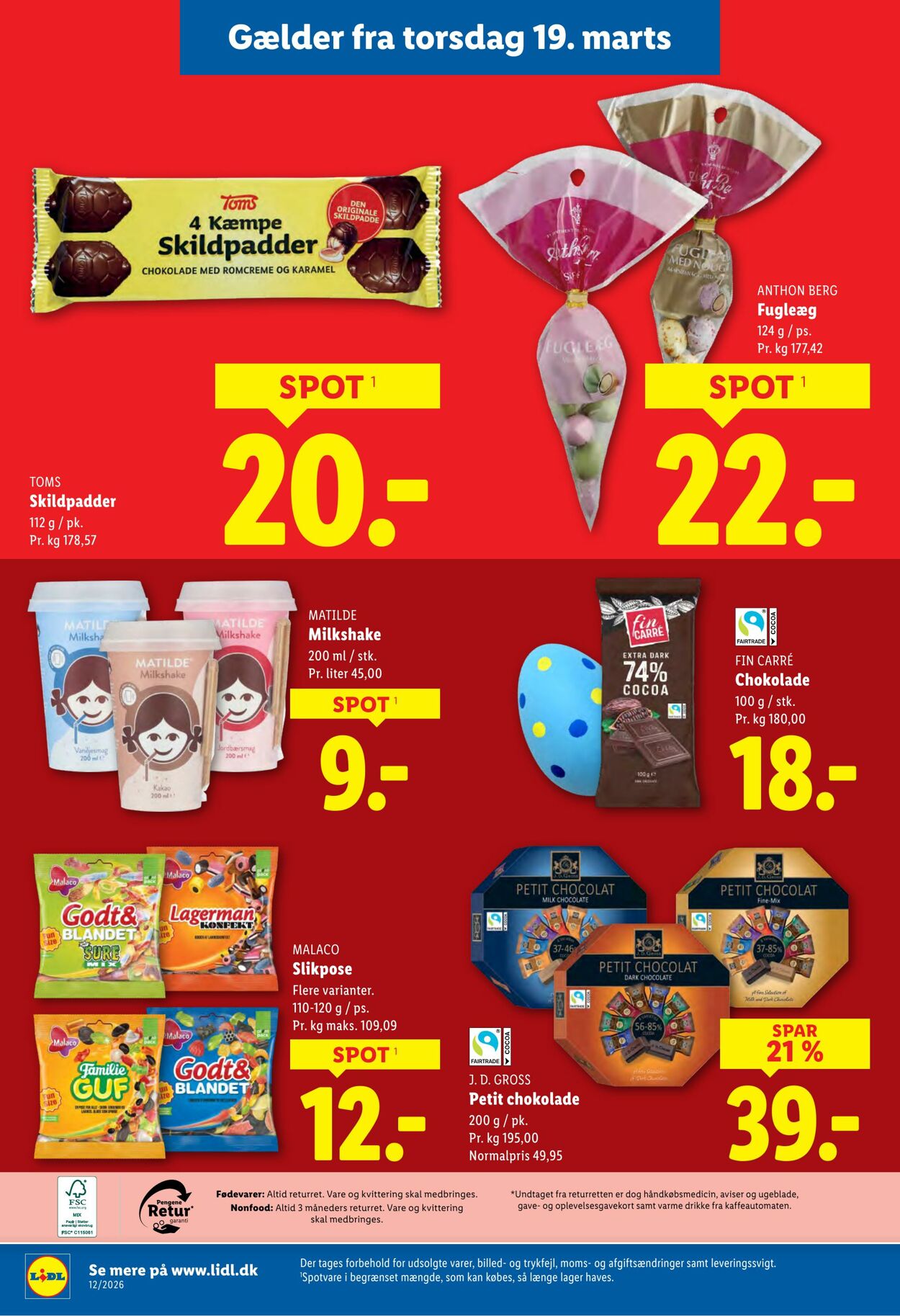 Tilbud Lidl 14.03.2026 - 21.03.2026