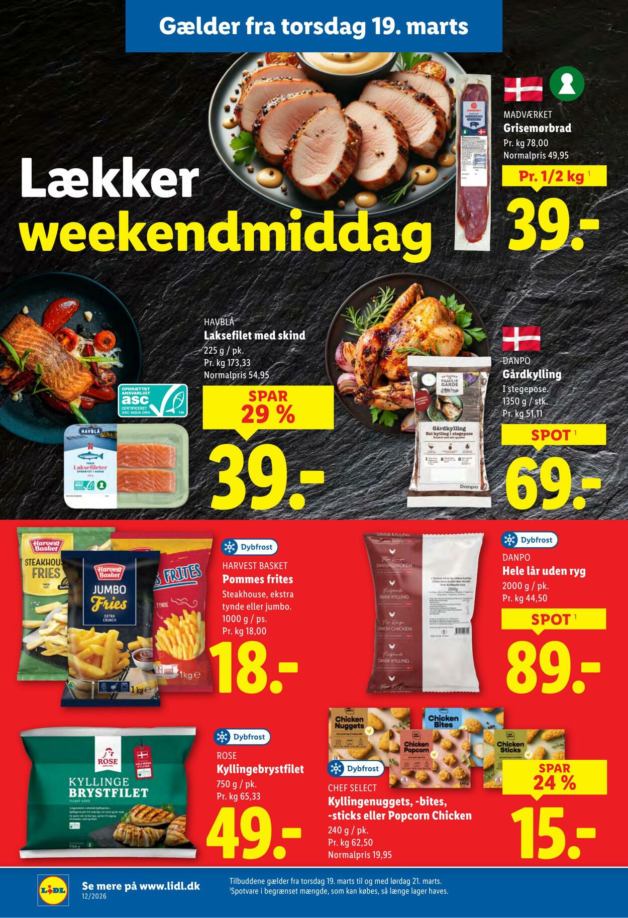Tilbud Lidl 14.03.2026 - 21.03.2026