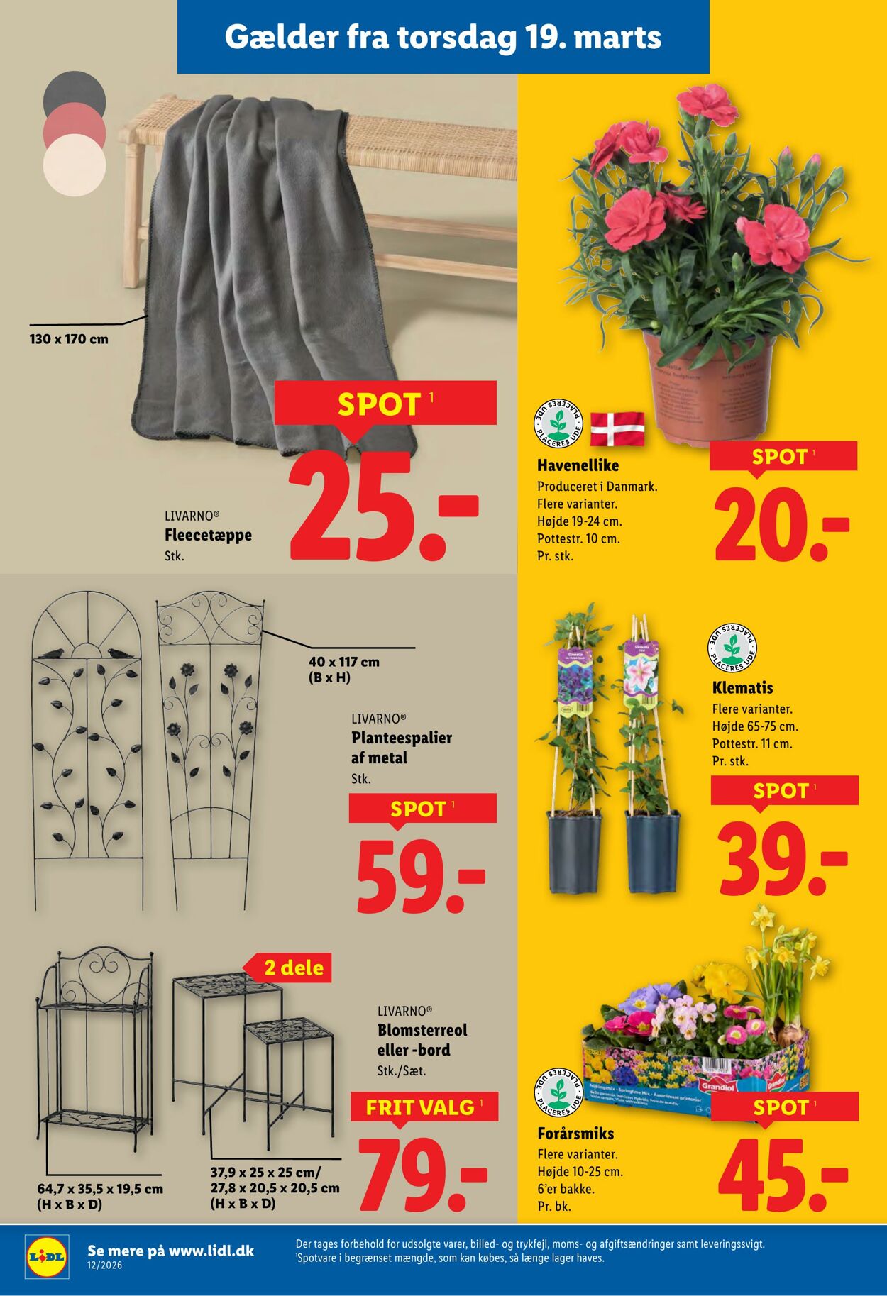 Tilbud Lidl 14.03.2026 - 21.03.2026
