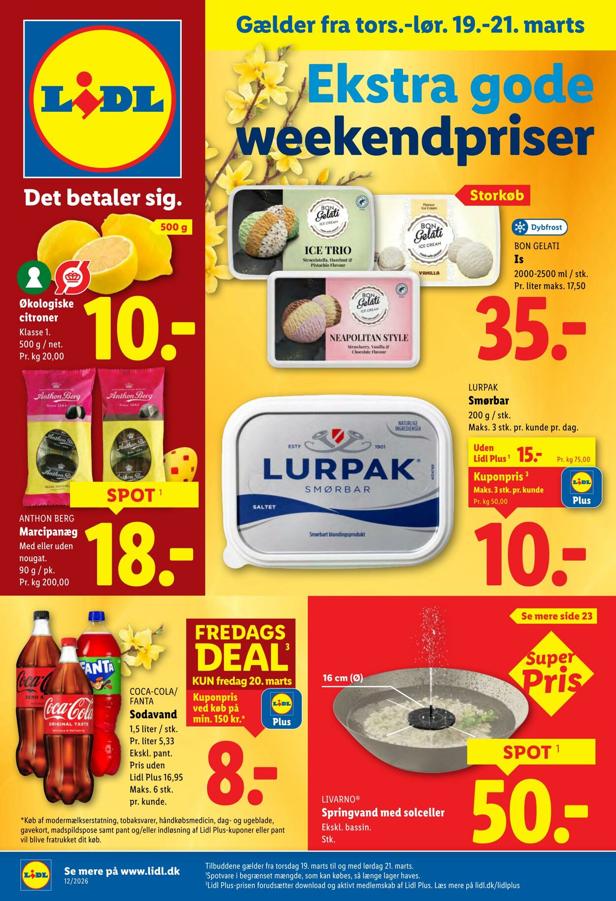 Tilbud Lidl 14.03.2026 - 21.03.2026
