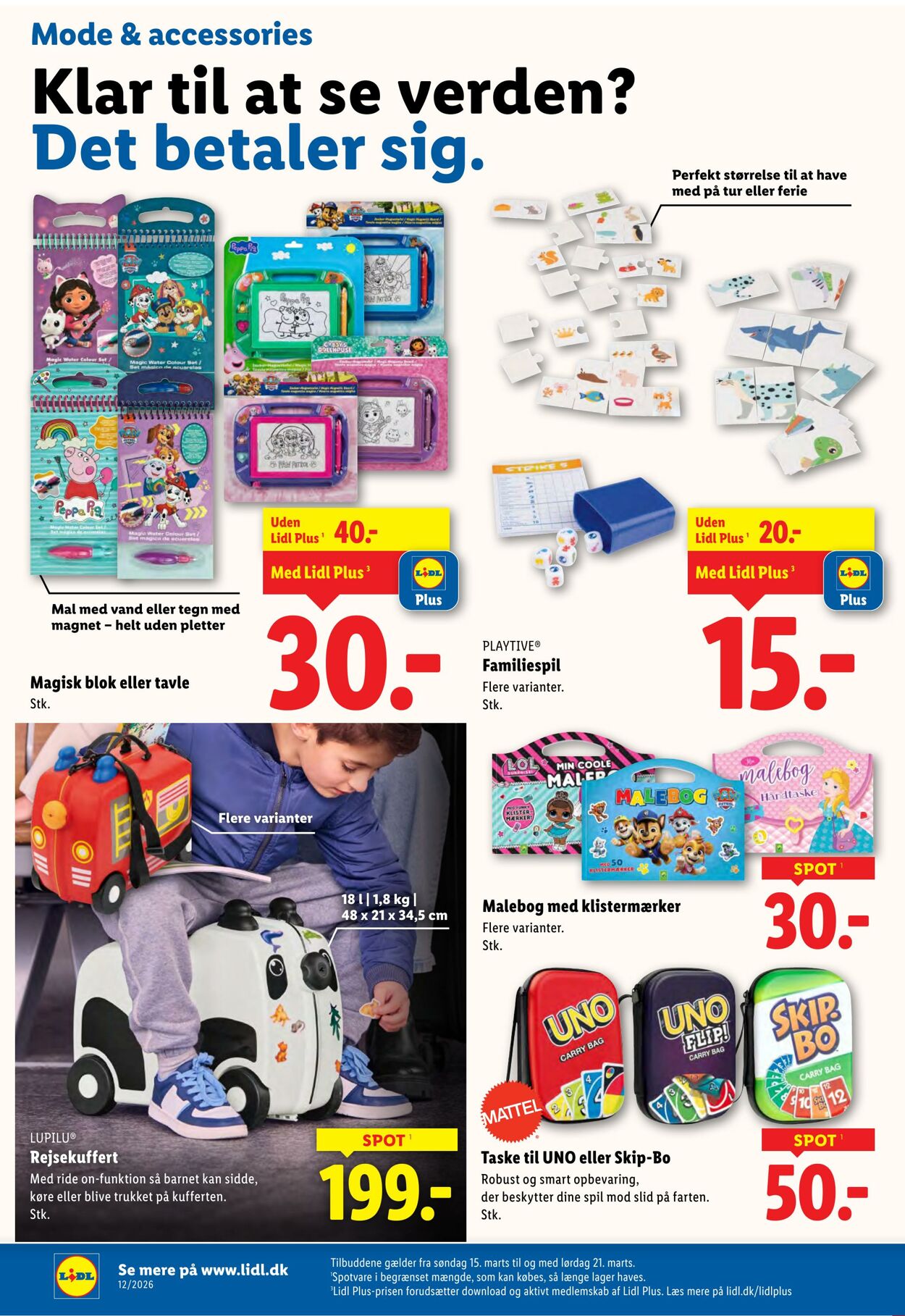 Tilbud Lidl 14.03.2026 - 21.03.2026