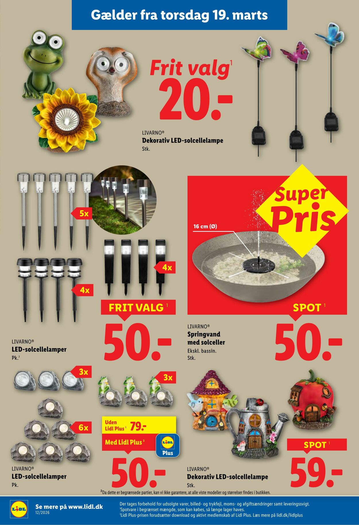 Tilbud Lidl 14.03.2026 - 21.03.2026