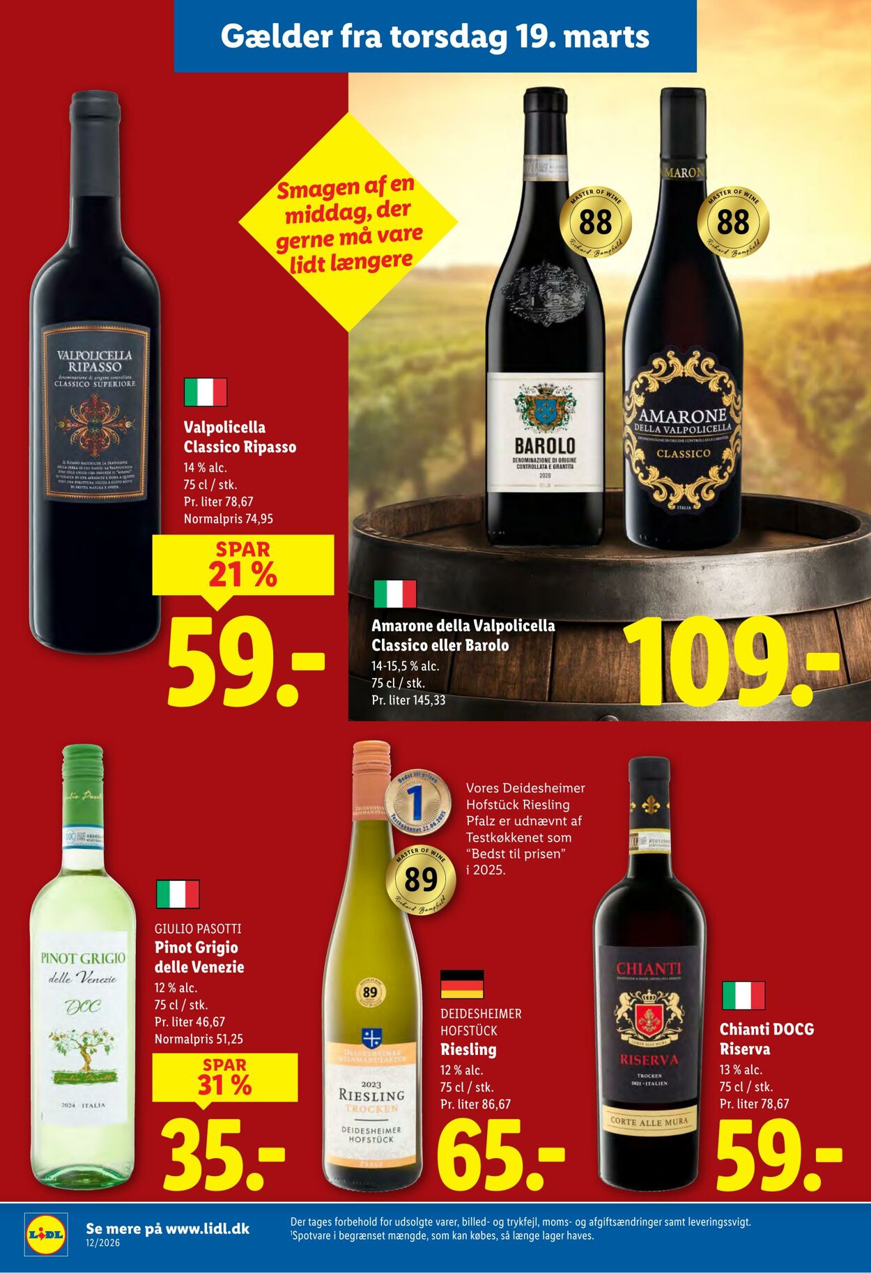 Tilbud Lidl 14.03.2026 - 21.03.2026