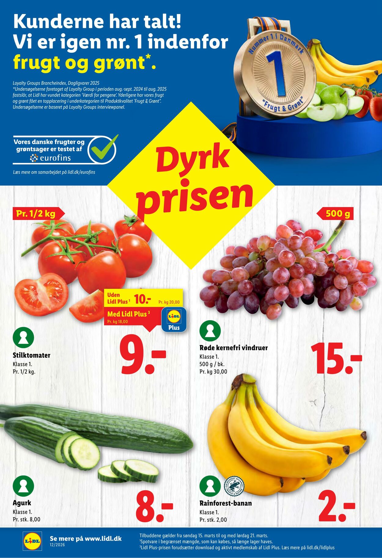 Tilbud Lidl 14.03.2026 - 21.03.2026
