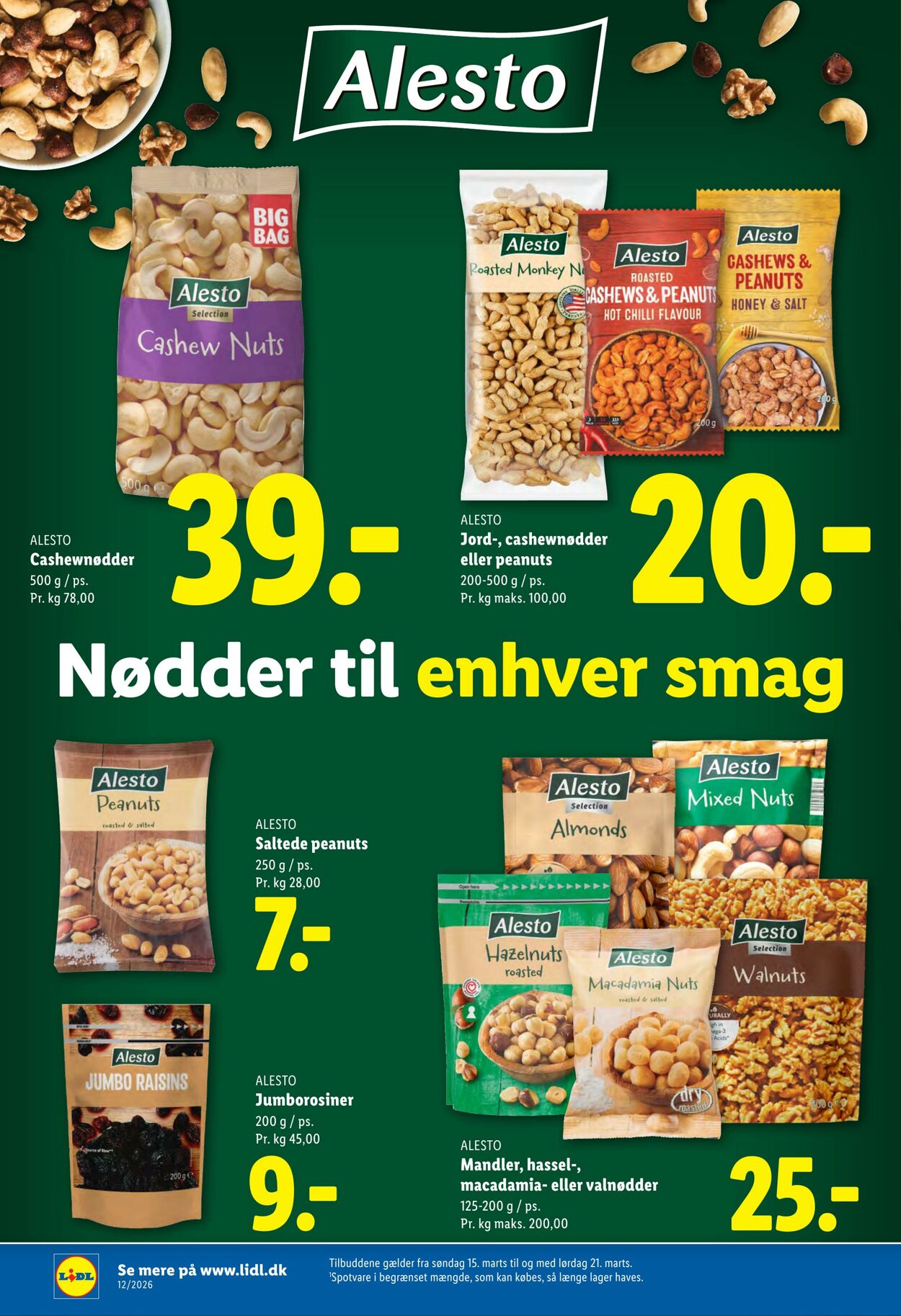Tilbud Lidl 14.03.2026 - 21.03.2026