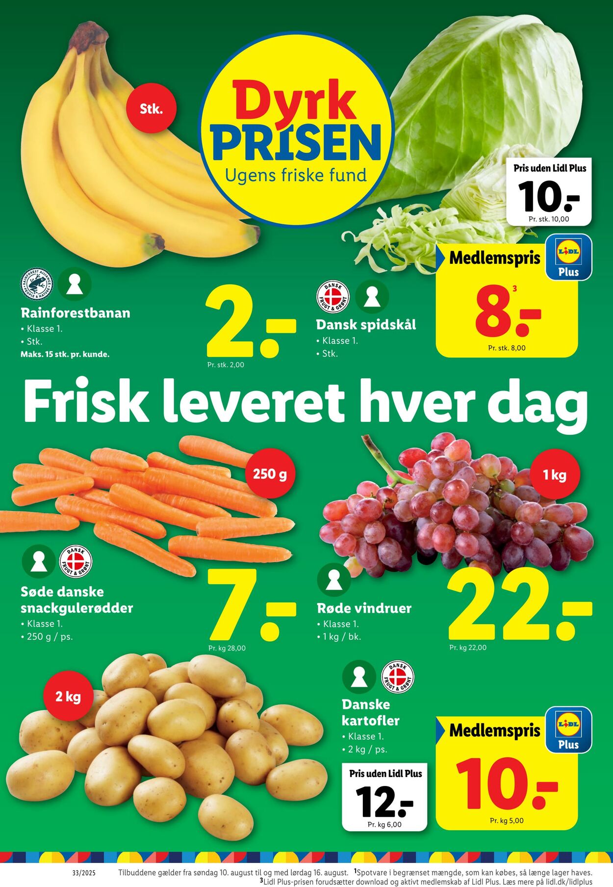 Tilbud Lidl 09.08.2025 - 16.08.2025
