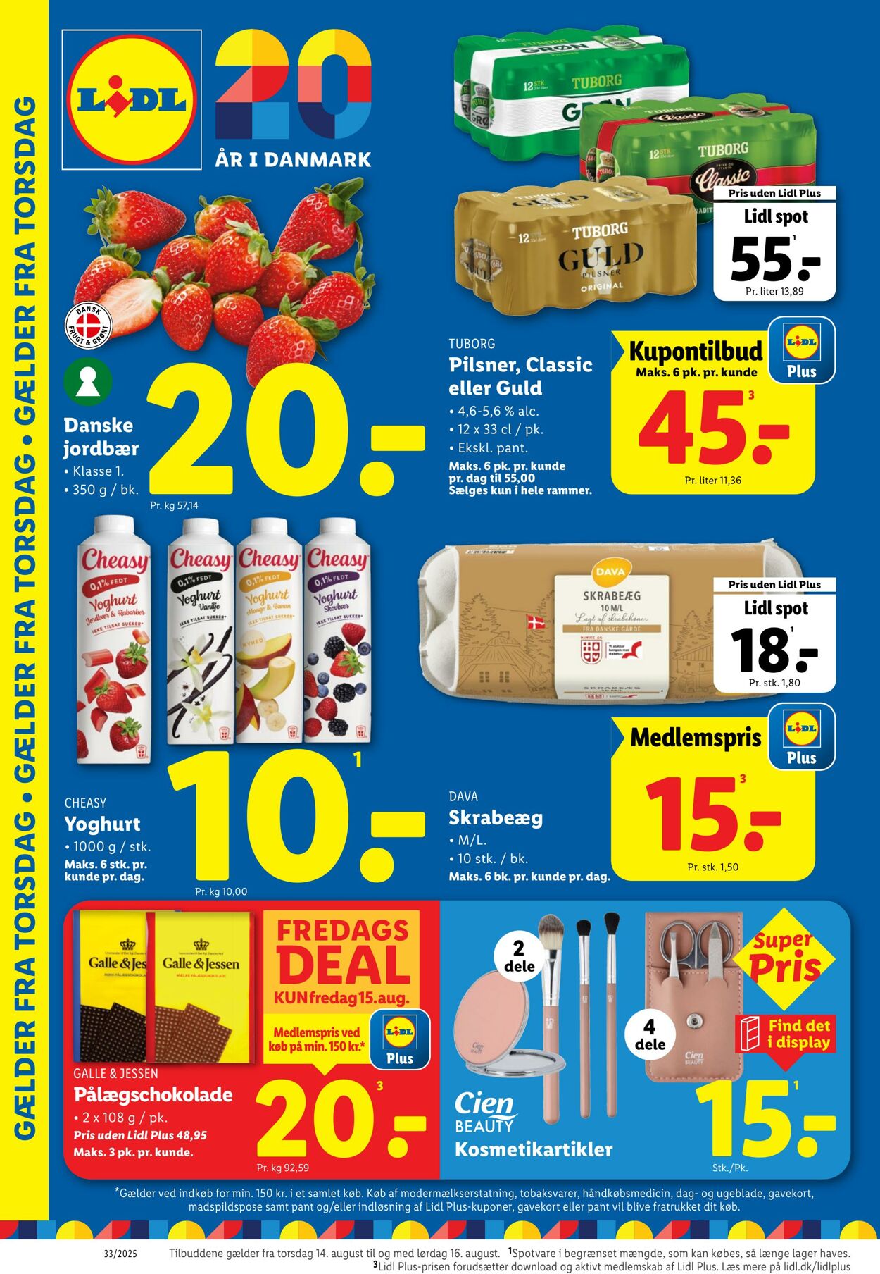Tilbud Lidl 09.08.2025 - 16.08.2025