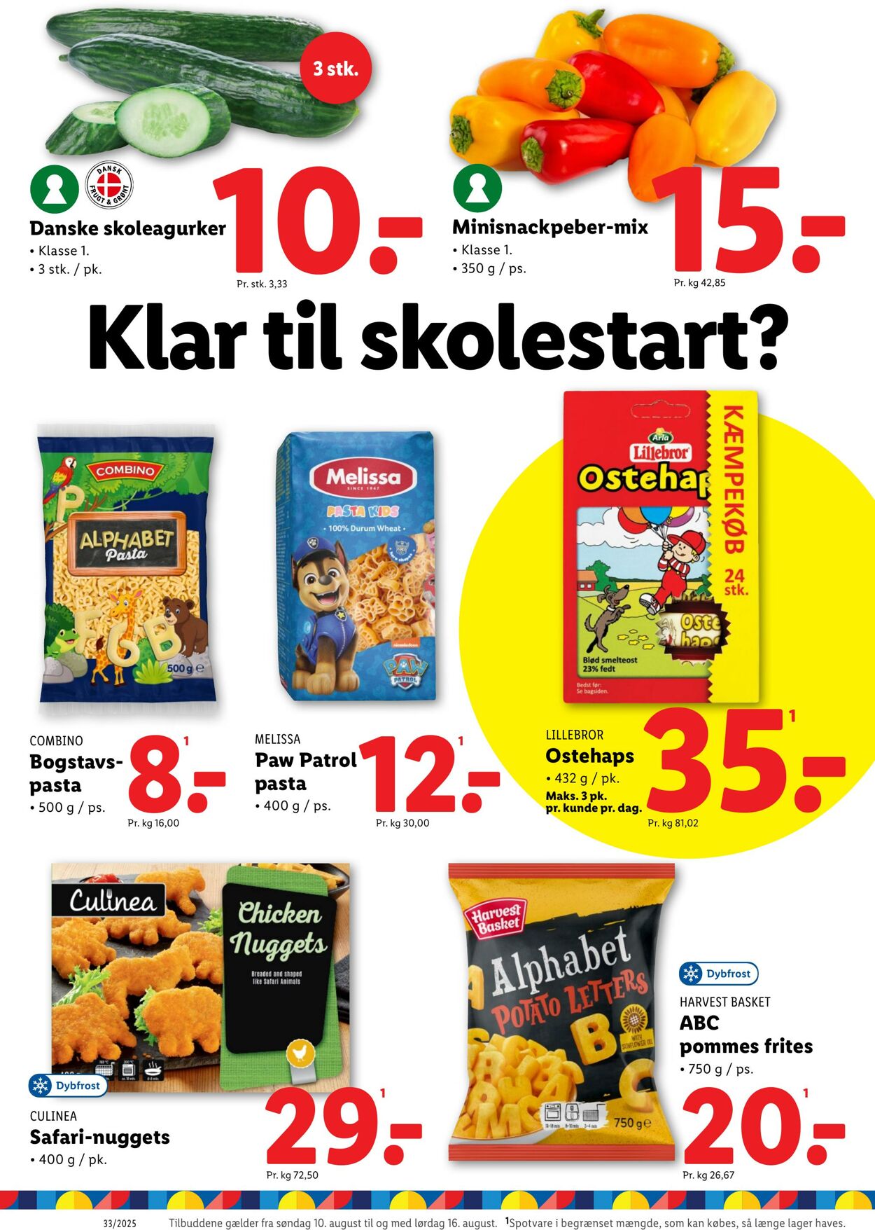 Tilbud Lidl 09.08.2025 - 16.08.2025