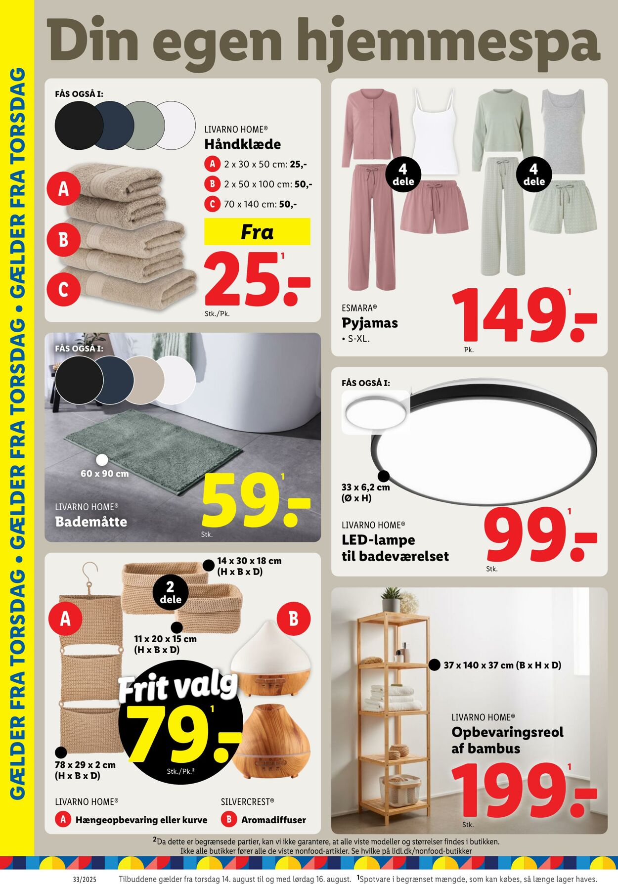 Tilbud Lidl 09.08.2025 - 16.08.2025