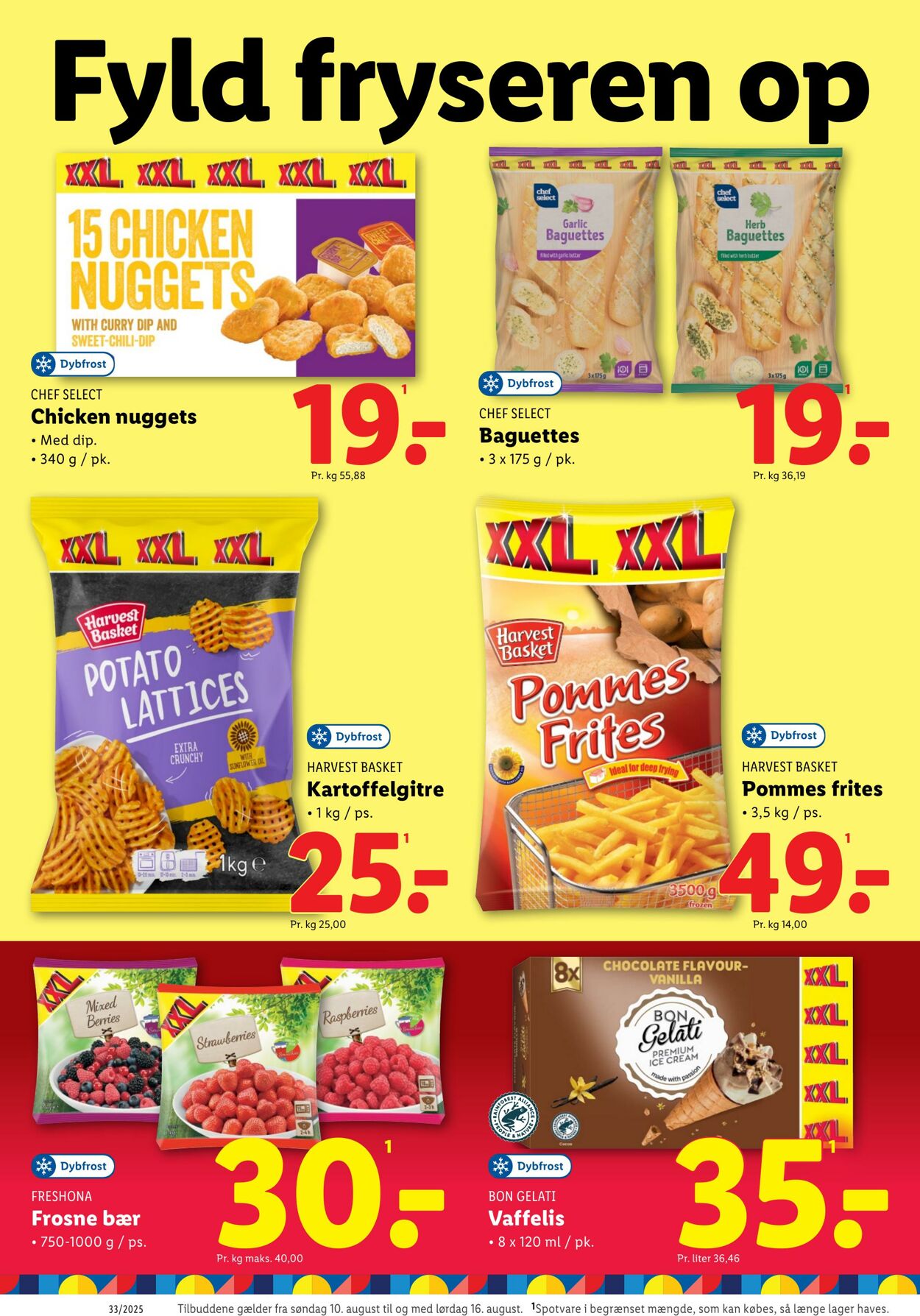 Tilbud Lidl 09.08.2025 - 16.08.2025