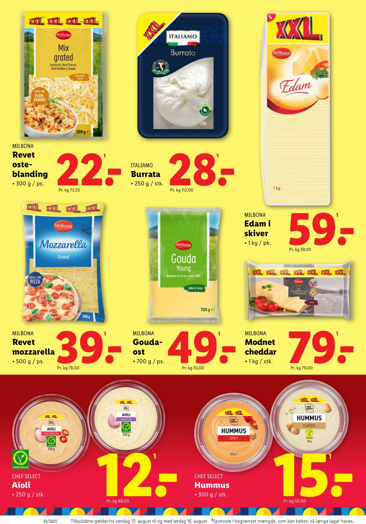 Tilbud Lidl 09.08.2025 - 16.08.2025