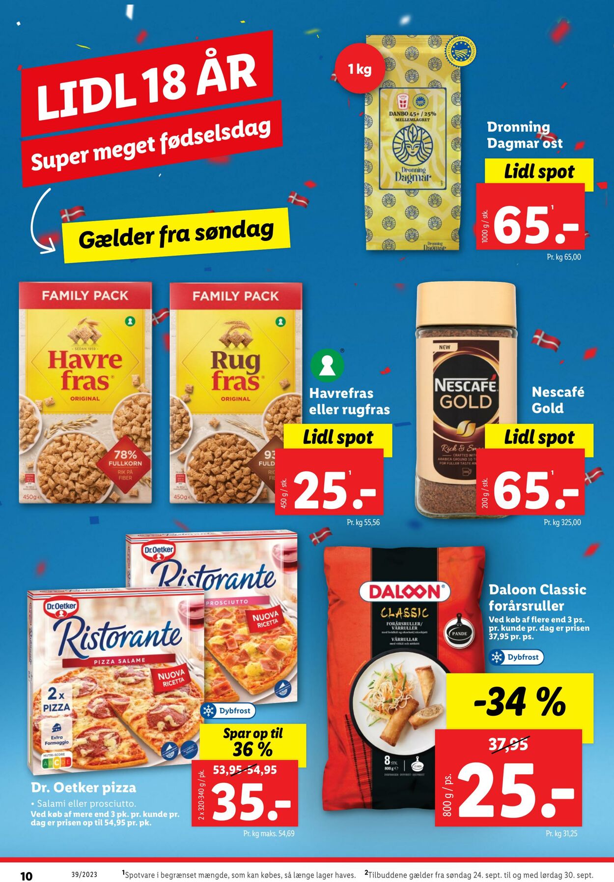 Tilbud Lidl 23.09.2023 - 30.09.2023