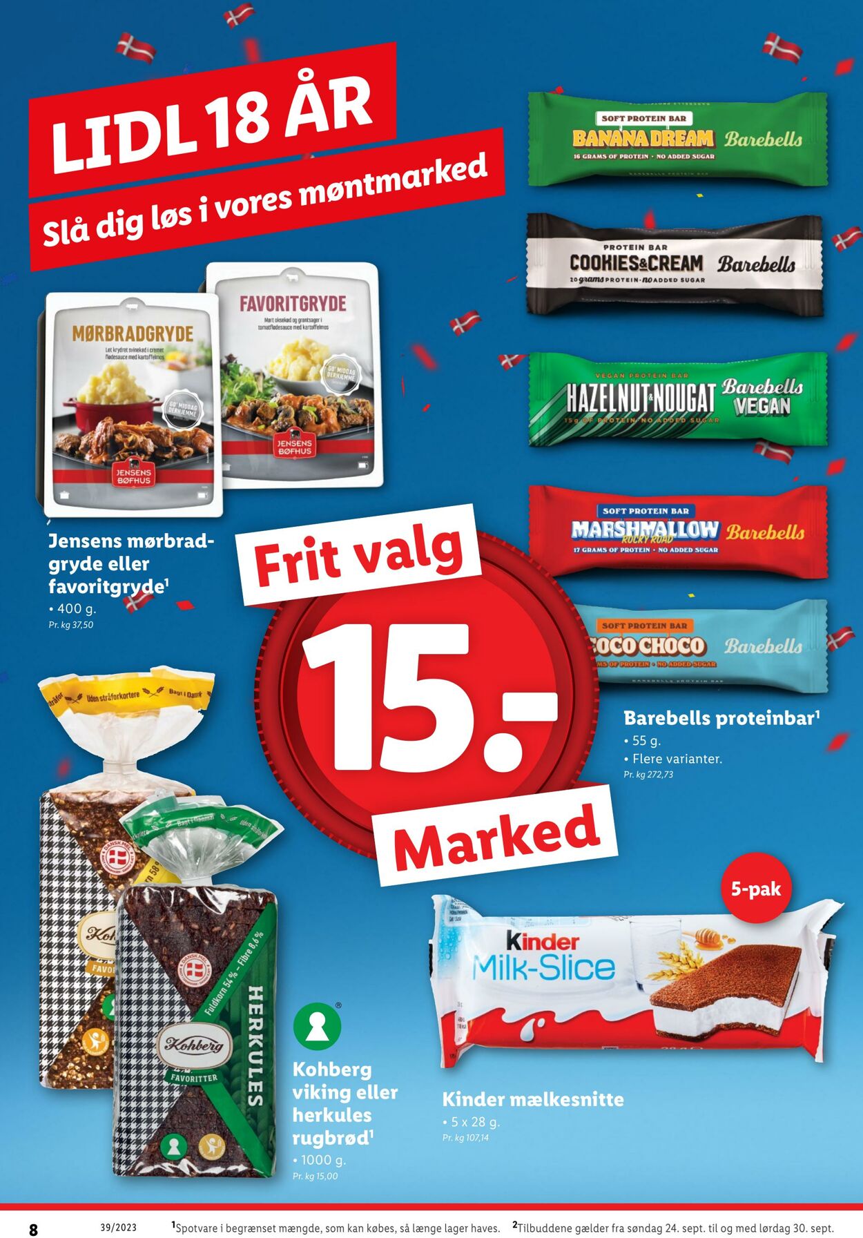 Tilbud Lidl 23.09.2023 - 30.09.2023