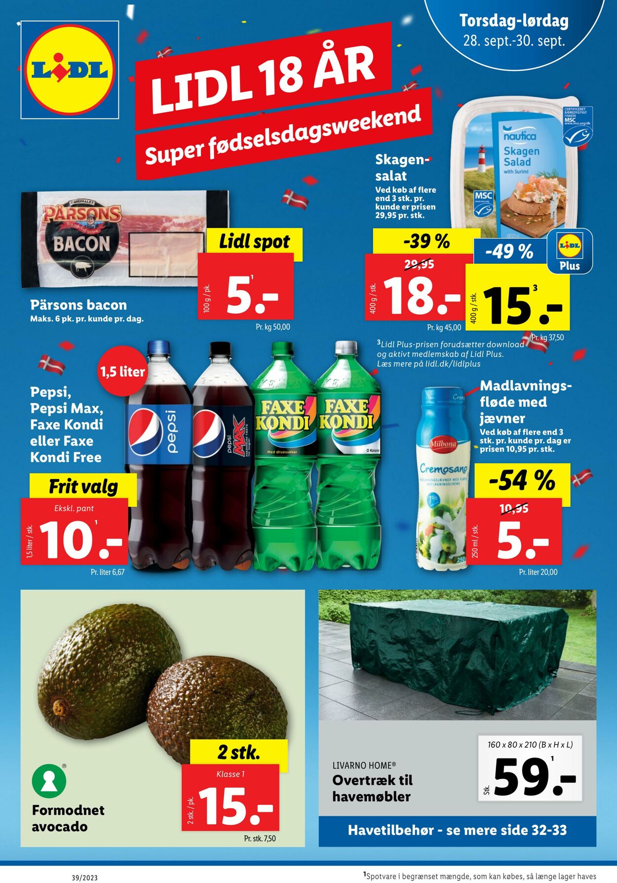 Tilbud Lidl 23.09.2023 - 30.09.2023