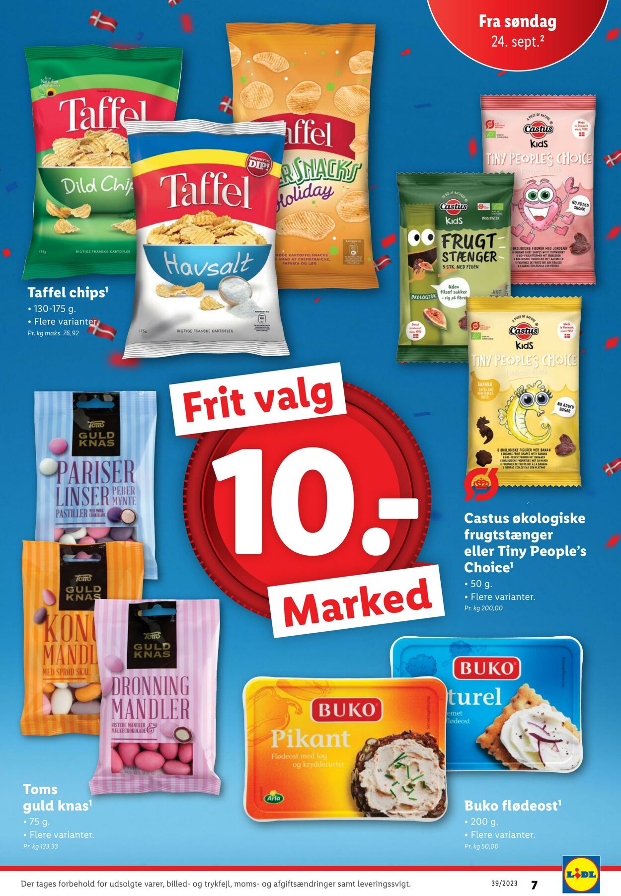 Tilbud Lidl 23.09.2023 - 30.09.2023