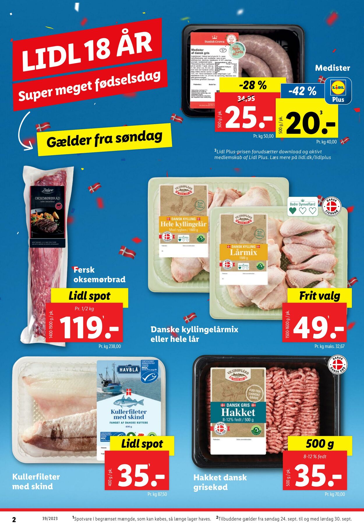 Tilbud Lidl 23.09.2023 - 30.09.2023