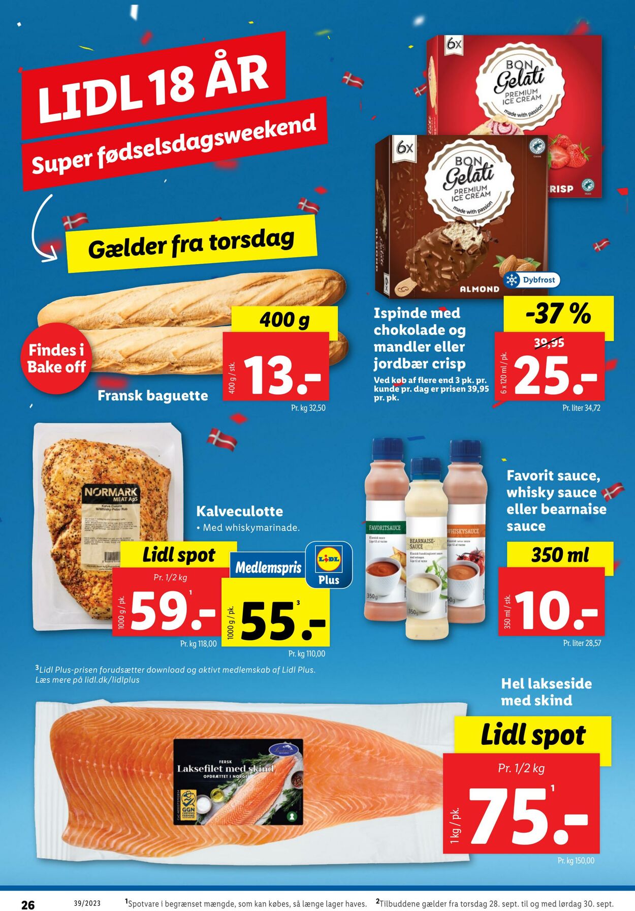 Tilbud Lidl 23.09.2023 - 30.09.2023