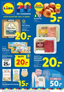 Tilbud Lidl 19.03.2025 - 22.03.2025