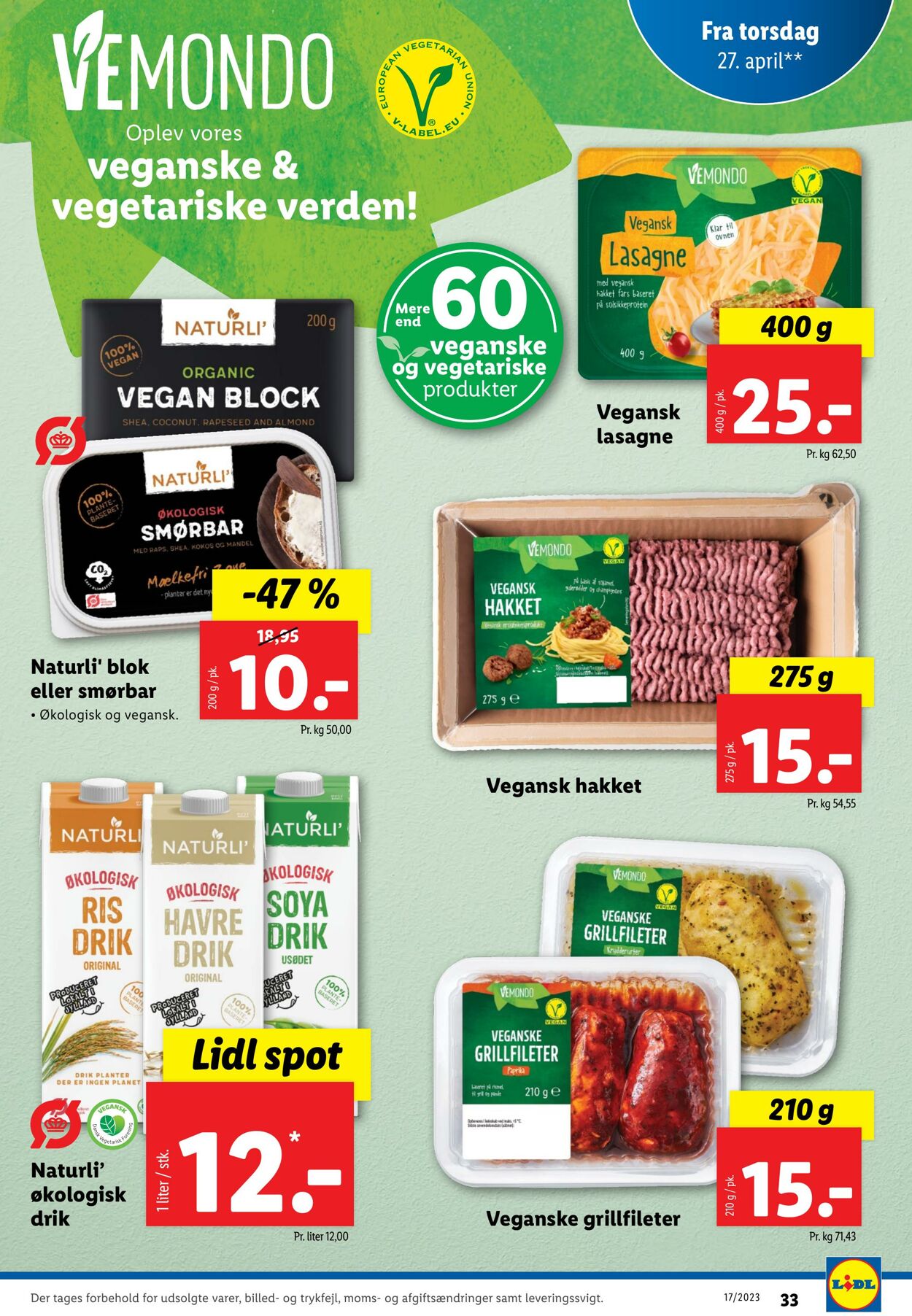 Tilbud Lidl 22.04.2023 - 29.04.2023