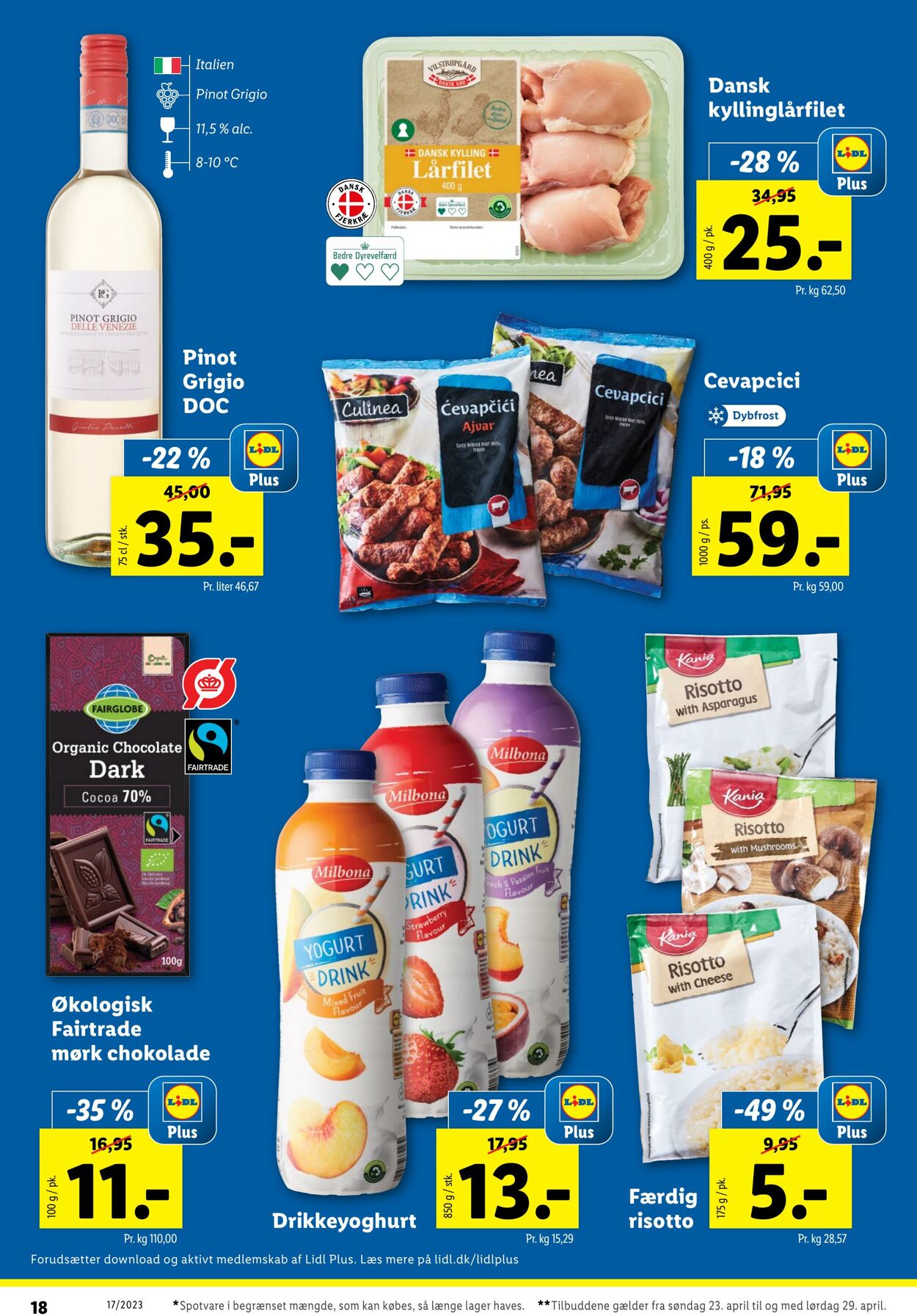 Tilbud Lidl 22.04.2023 - 29.04.2023