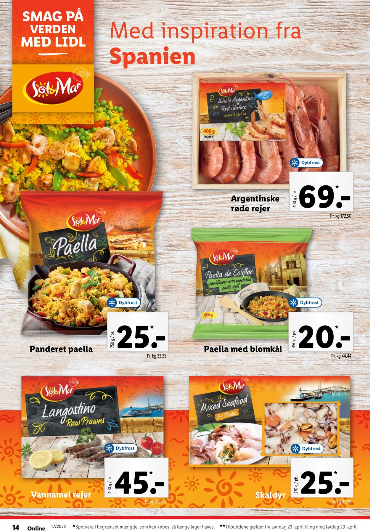 Tilbud Lidl 22.04.2023 - 29.04.2023