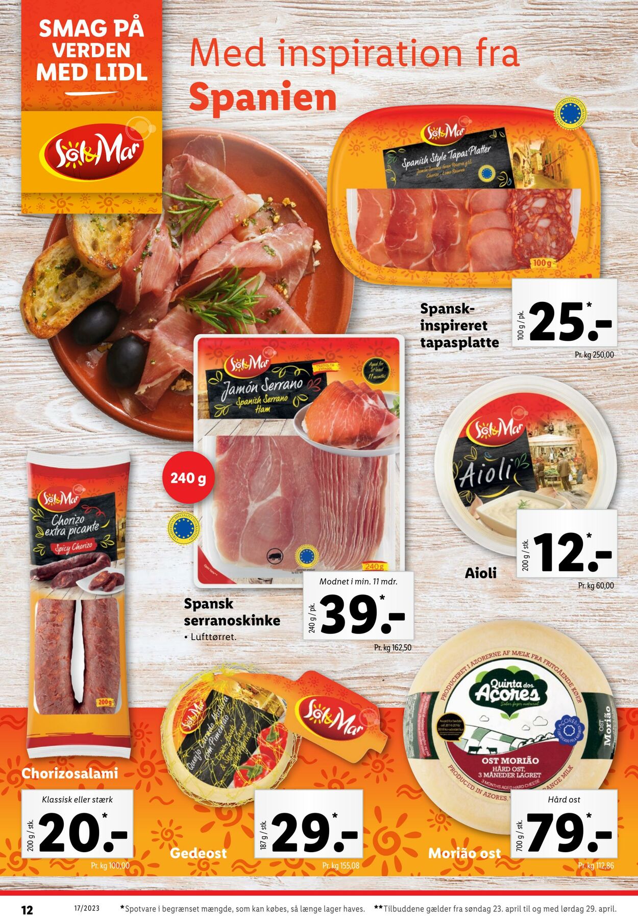 Tilbud Lidl 22.04.2023 - 29.04.2023