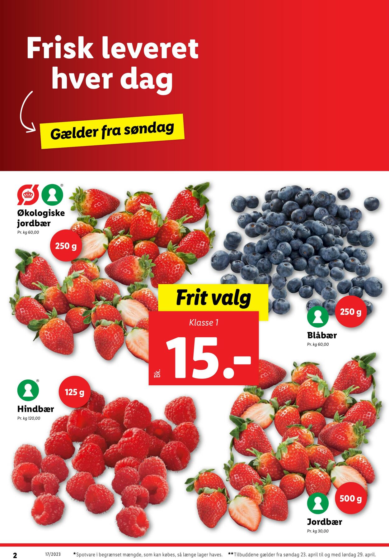 Tilbud Lidl 22.04.2023 - 29.04.2023