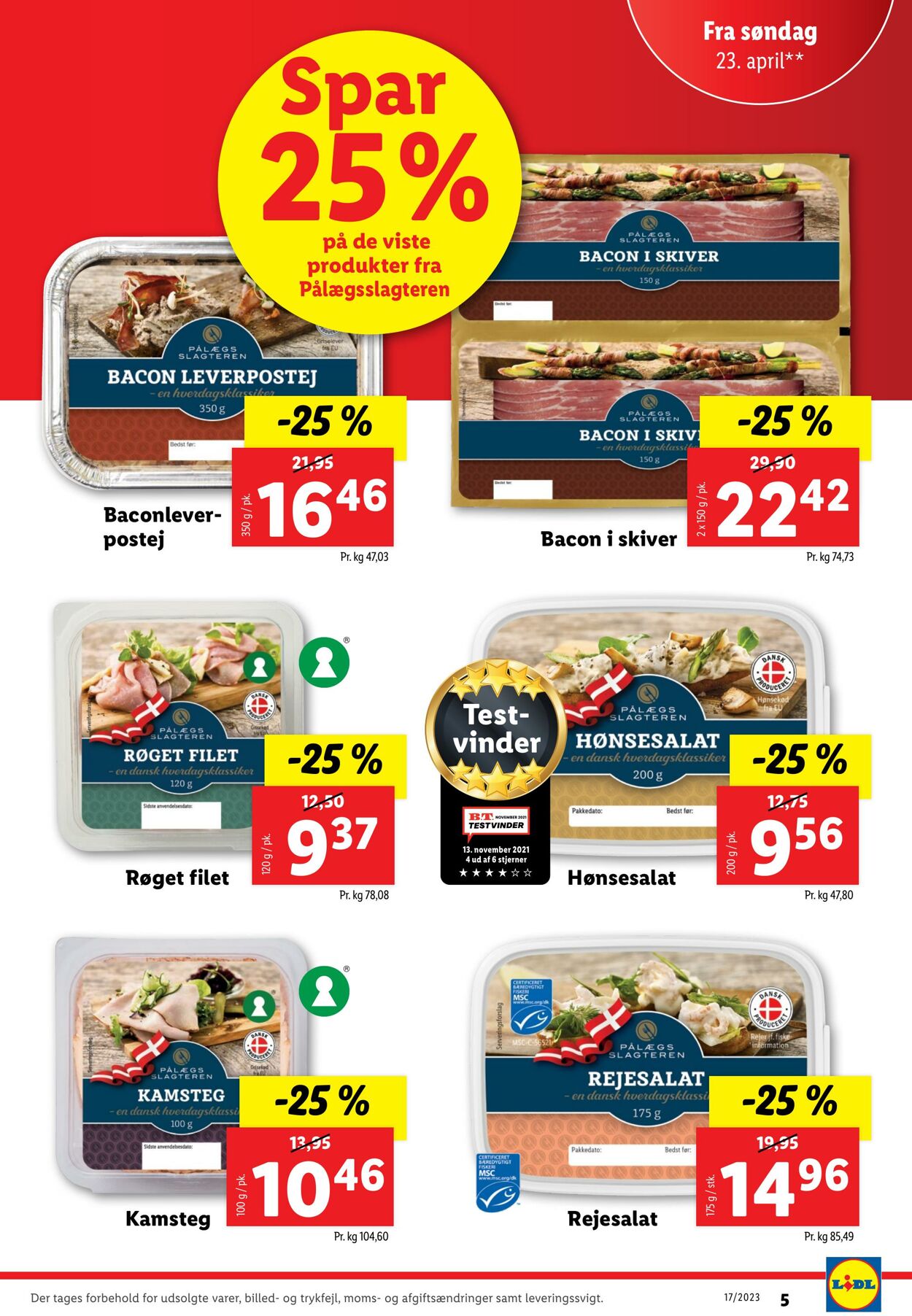 Tilbud Lidl 22.04.2023 - 29.04.2023