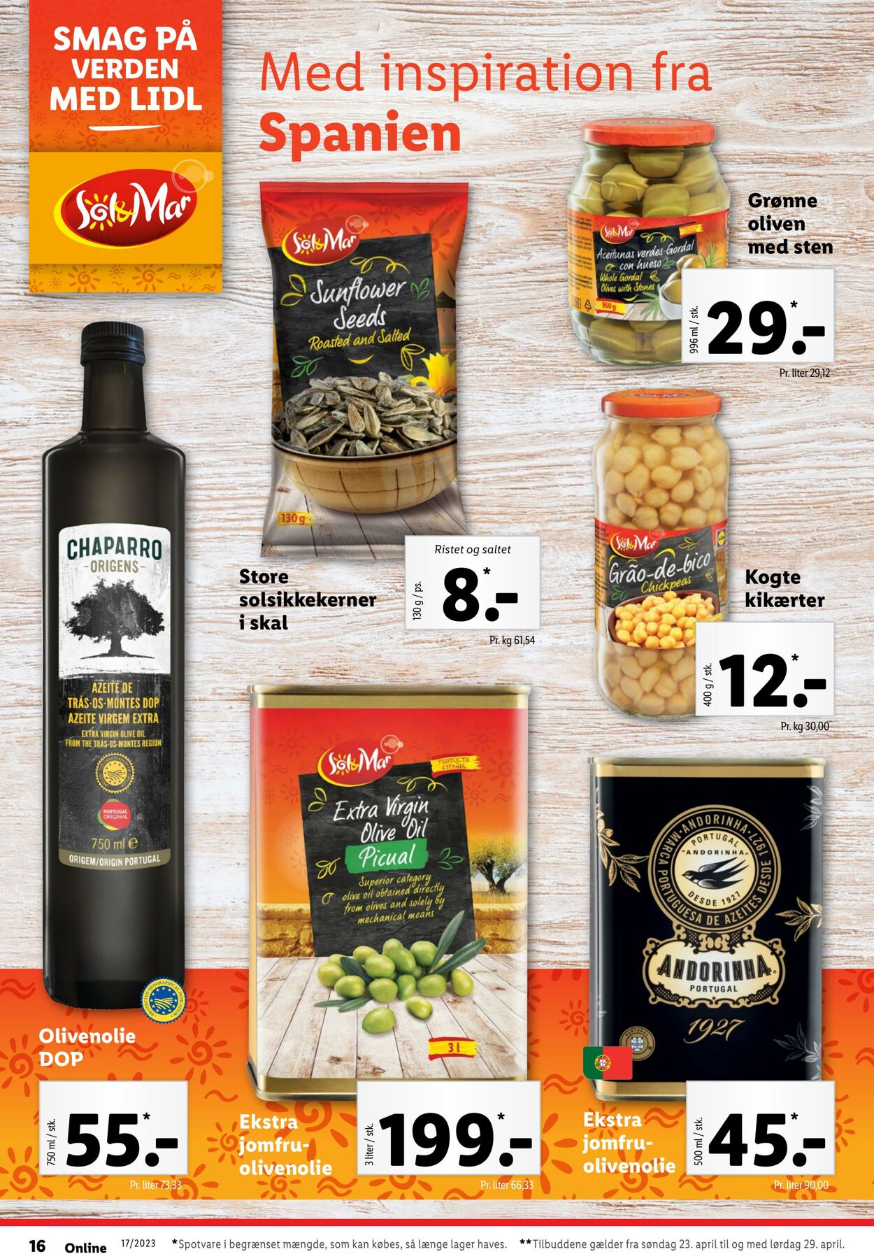 Tilbud Lidl 22.04.2023 - 29.04.2023