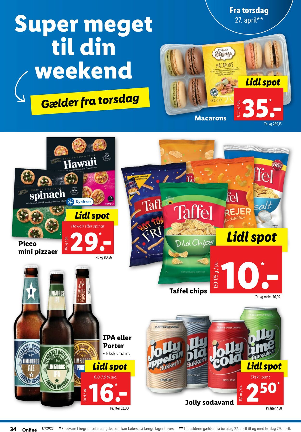 Tilbud Lidl 22.04.2023 - 29.04.2023