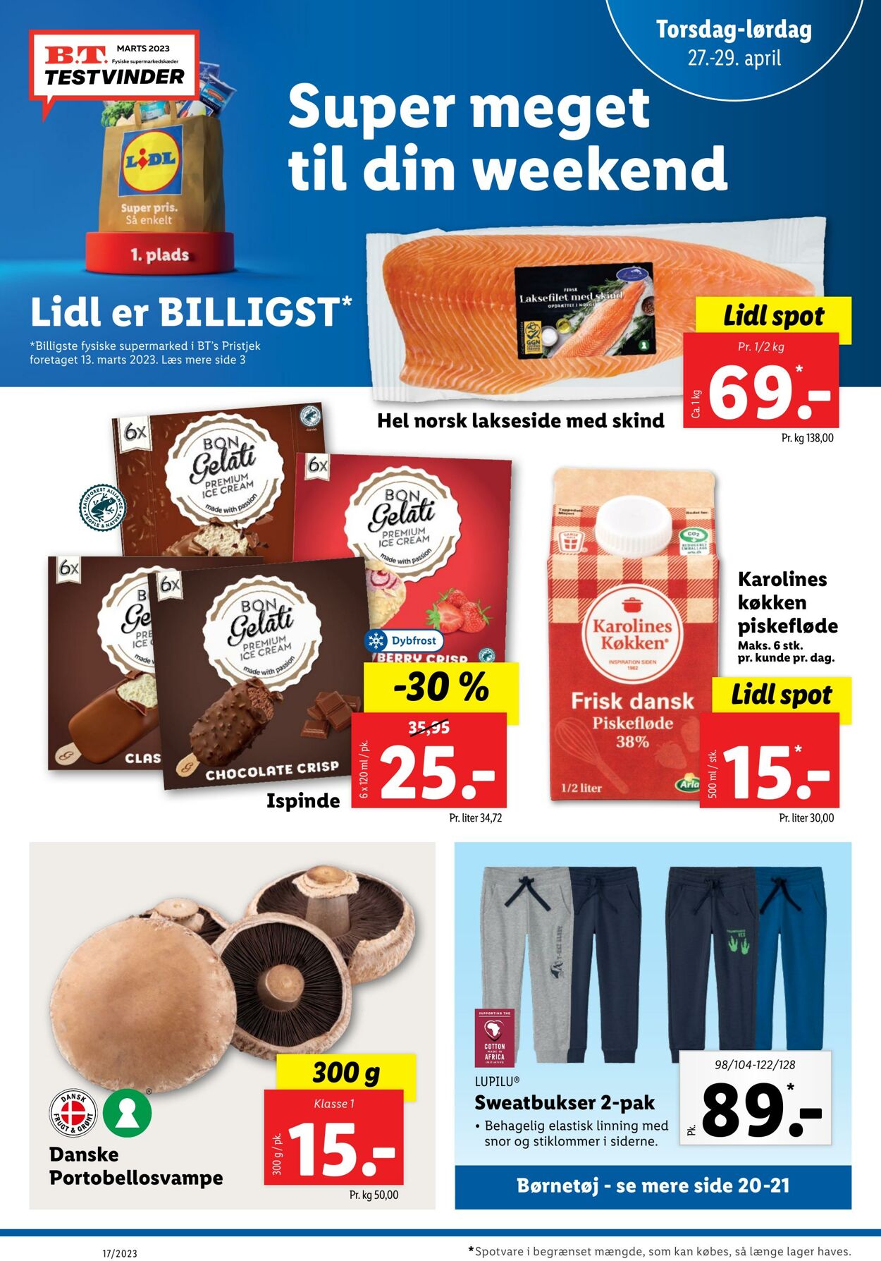 Tilbud Lidl 22.04.2023 - 29.04.2023