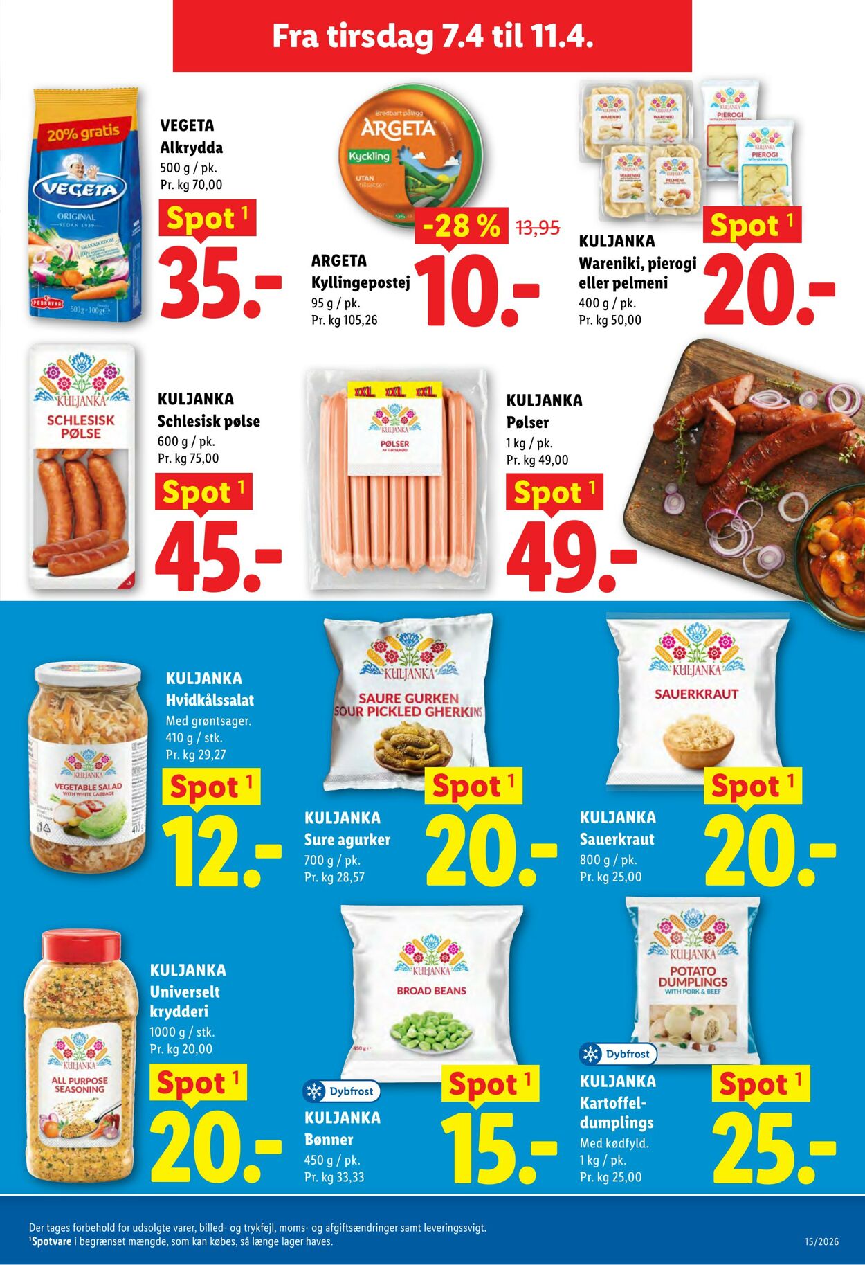 Tilbud Lidl 04.04.2026 - 11.04.2026