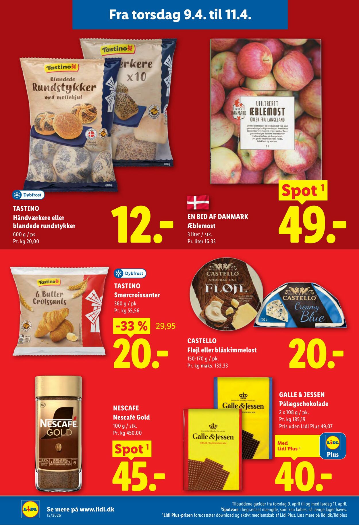 Tilbud Lidl 04.04.2026 - 11.04.2026