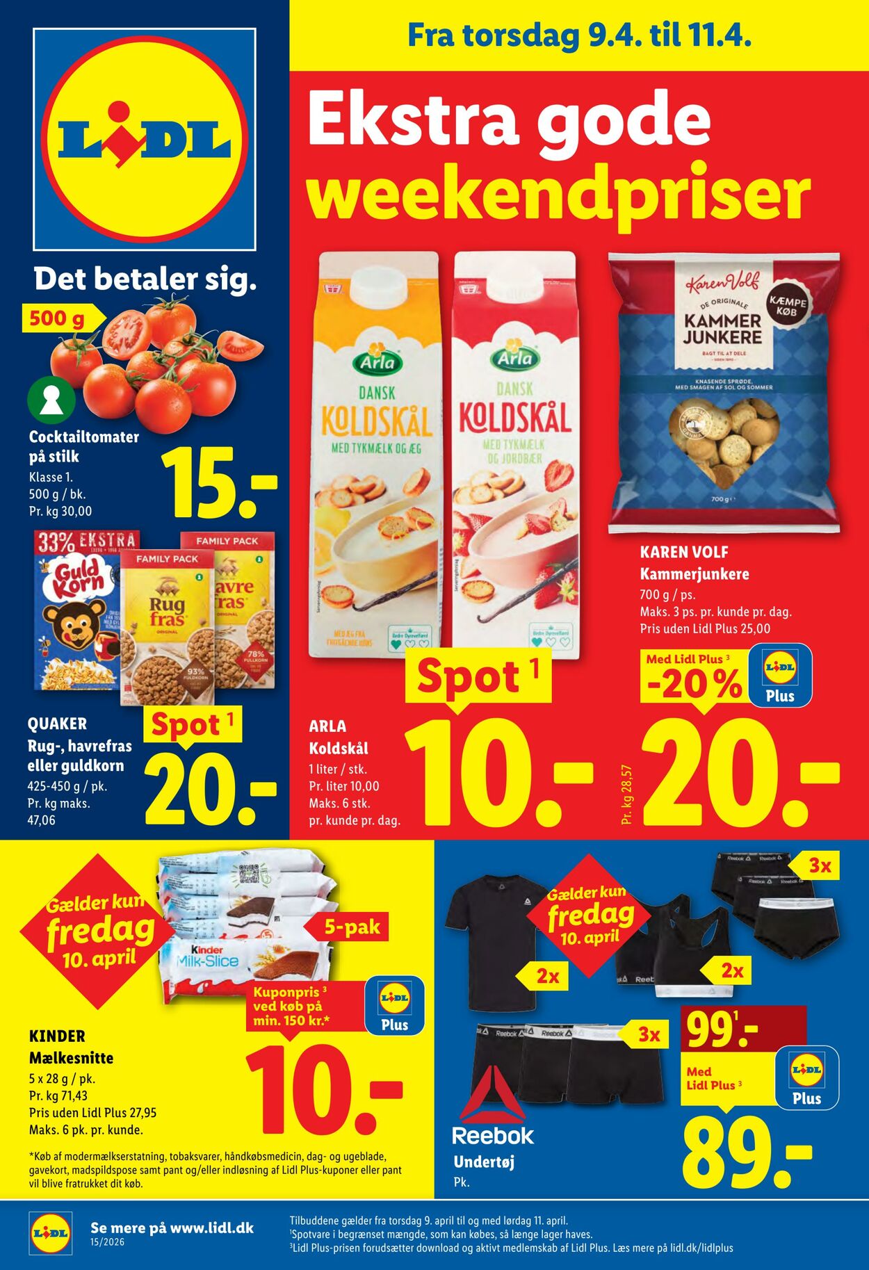 Tilbud Lidl 04.04.2026 - 11.04.2026