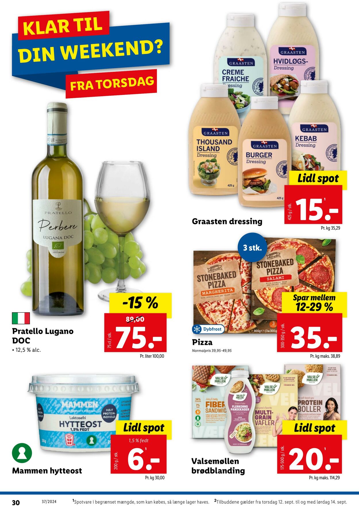 Tilbud Lidl 07.09.2024 - 14.09.2024