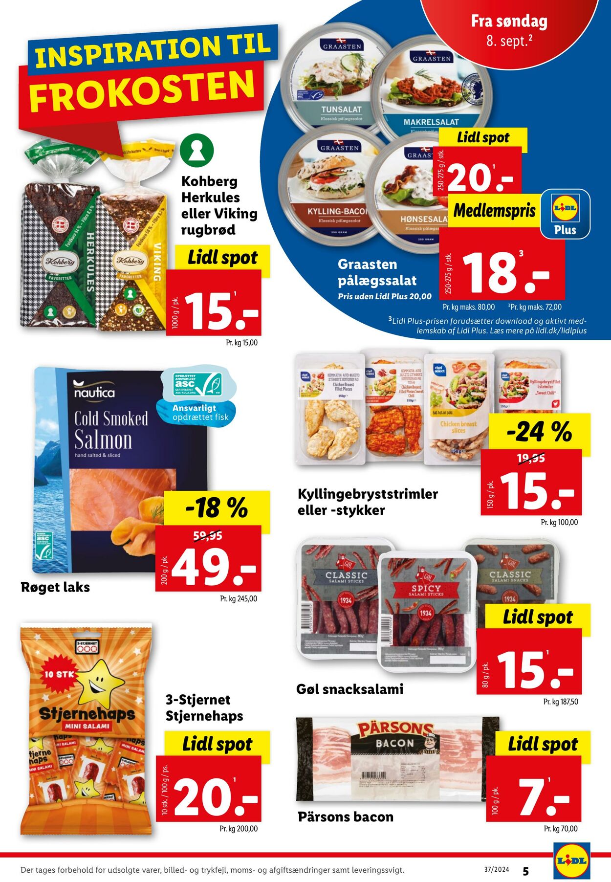 Tilbud Lidl 07.09.2024 - 14.09.2024