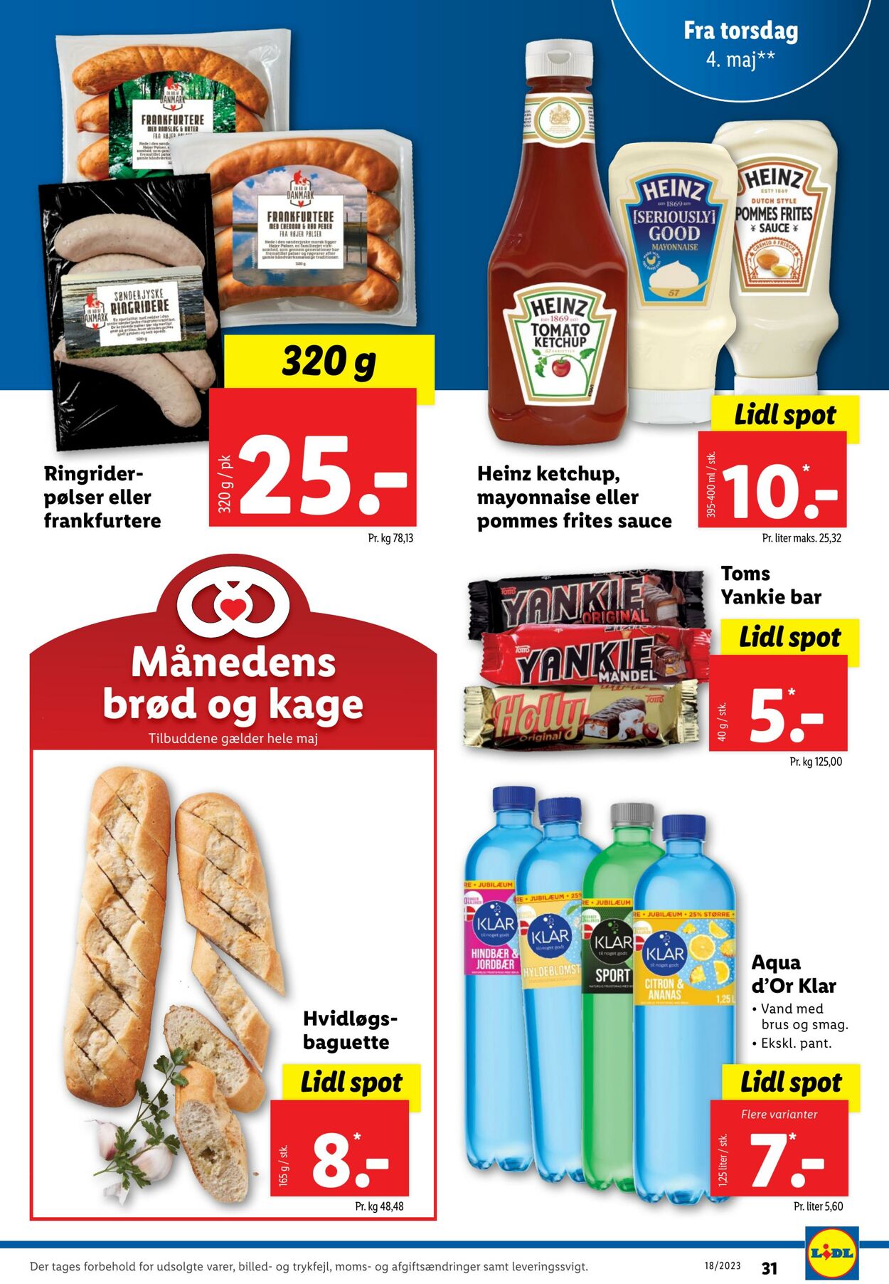 Tilbud Lidl 29.04.2023 - 06.05.2023