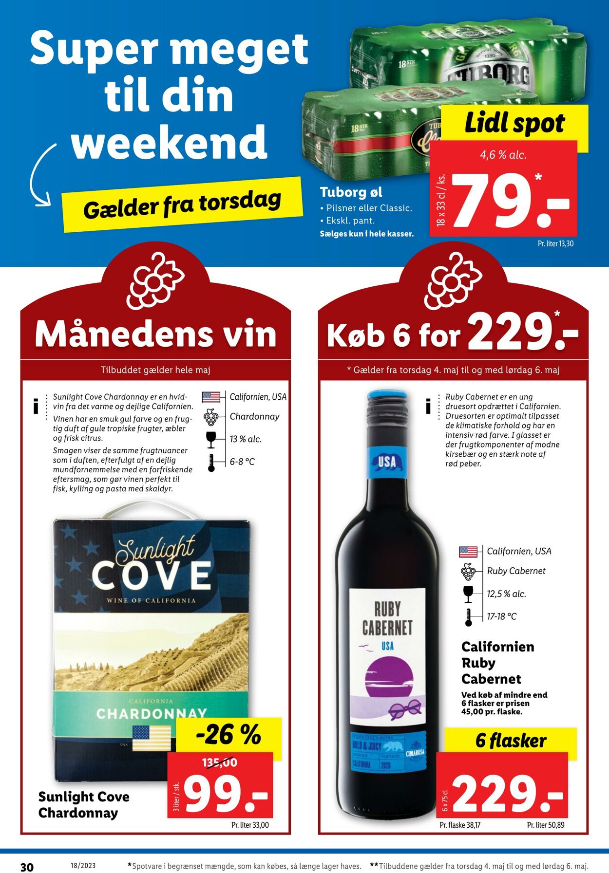 Tilbud Lidl 29.04.2023 - 06.05.2023