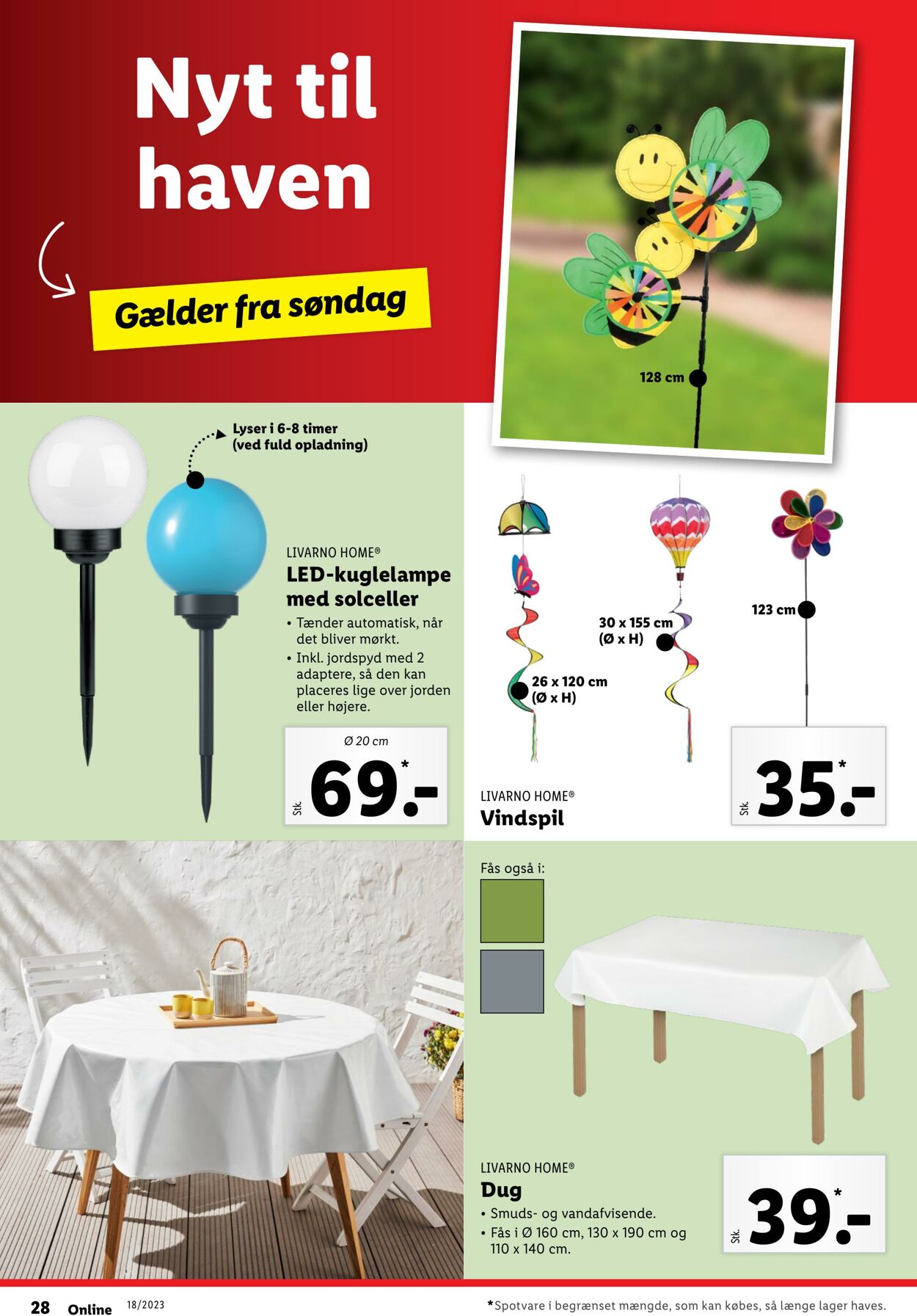 Tilbud Lidl 29.04.2023 - 06.05.2023