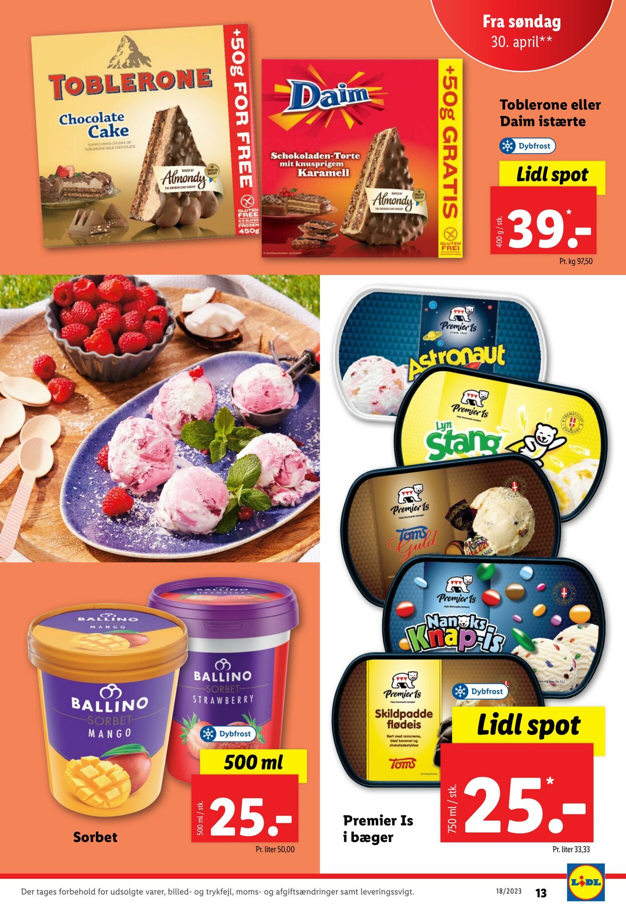 Tilbud Lidl 29.04.2023 - 06.05.2023