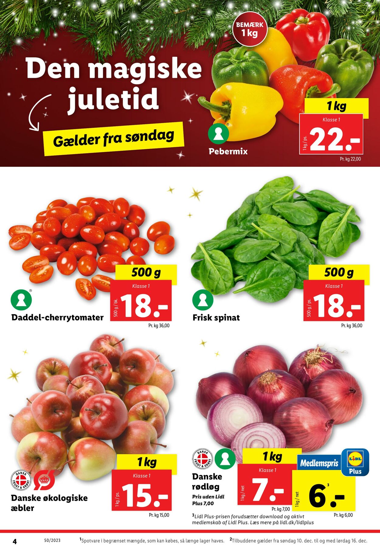 Tilbud Lidl 10.12.2023 - 16.12.2023