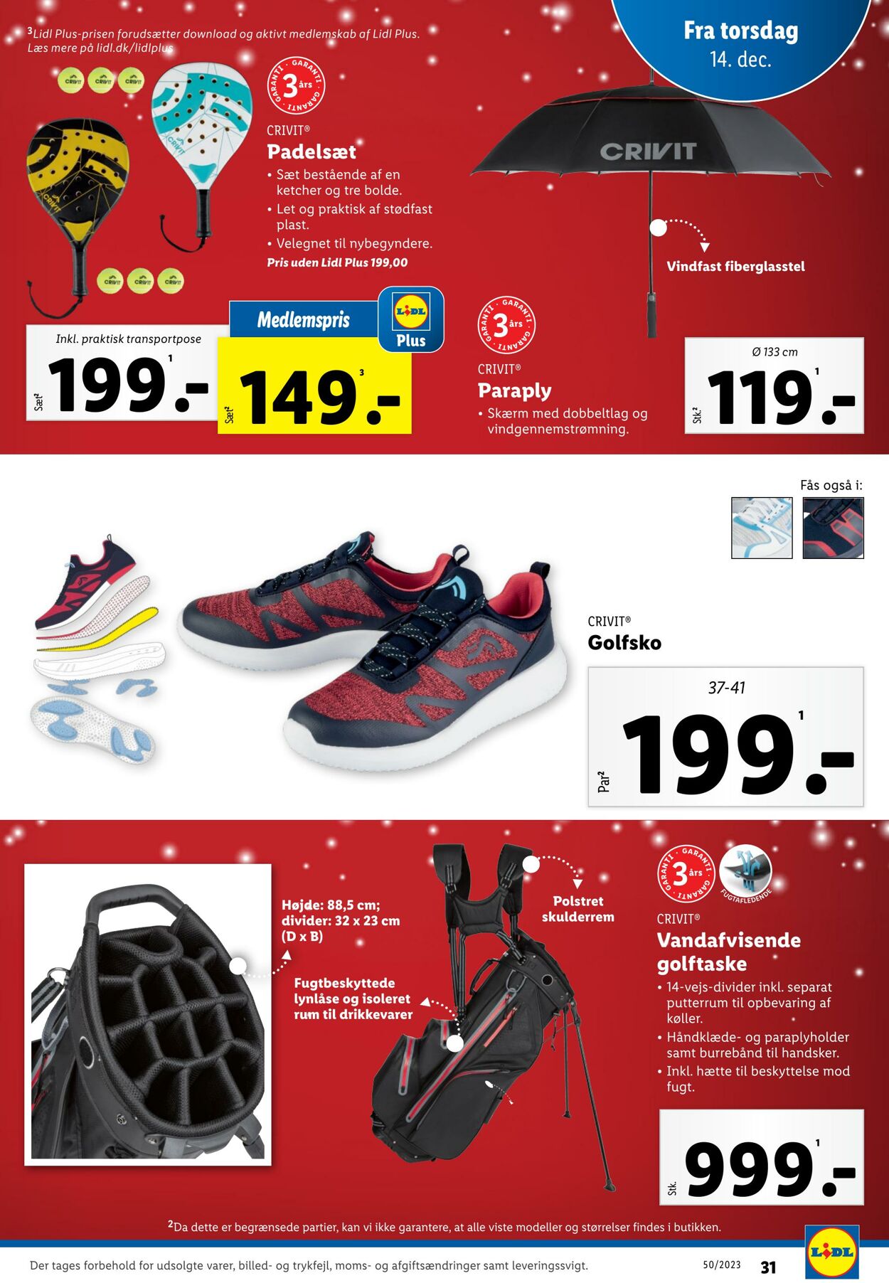 Tilbud Lidl 10.12.2023 - 16.12.2023