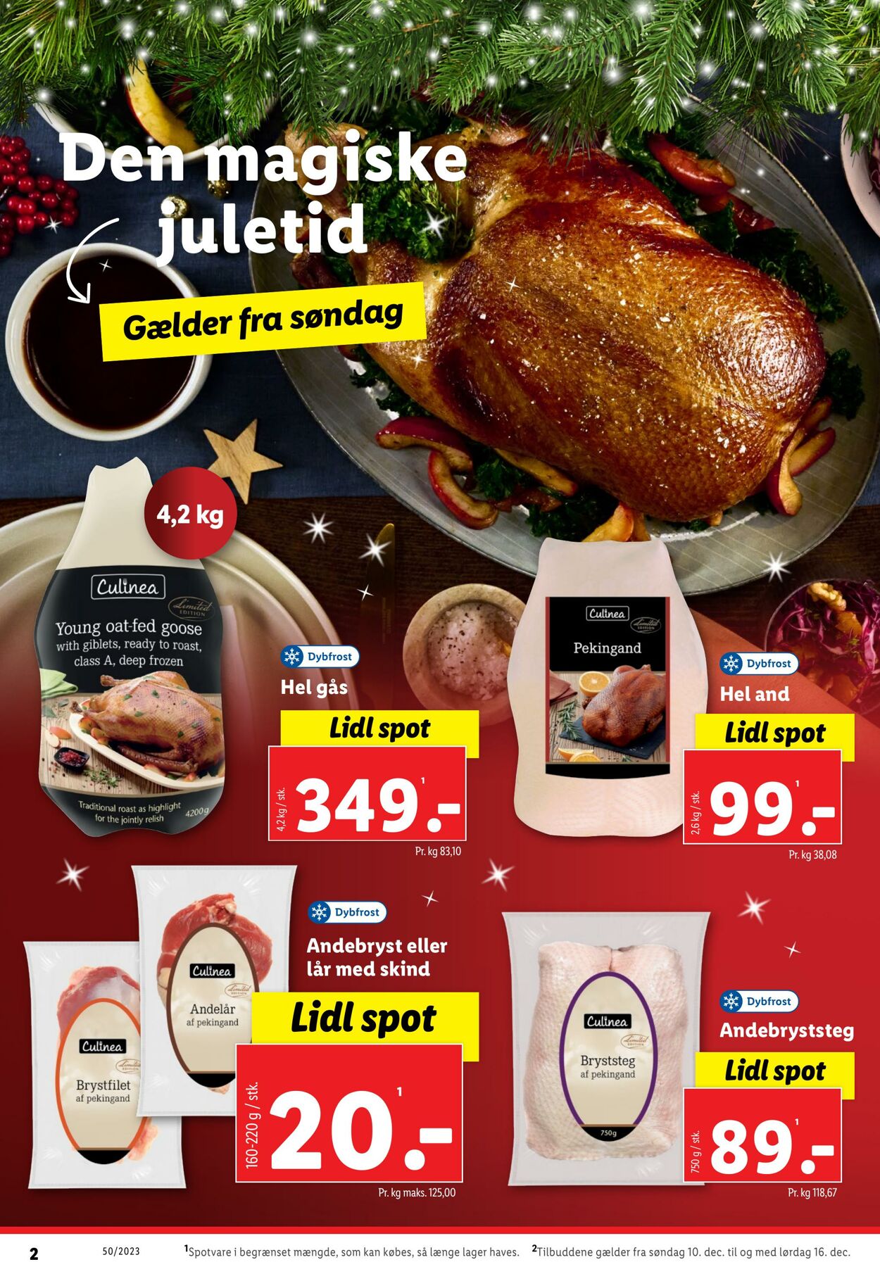 Tilbud Lidl 10.12.2023 - 16.12.2023