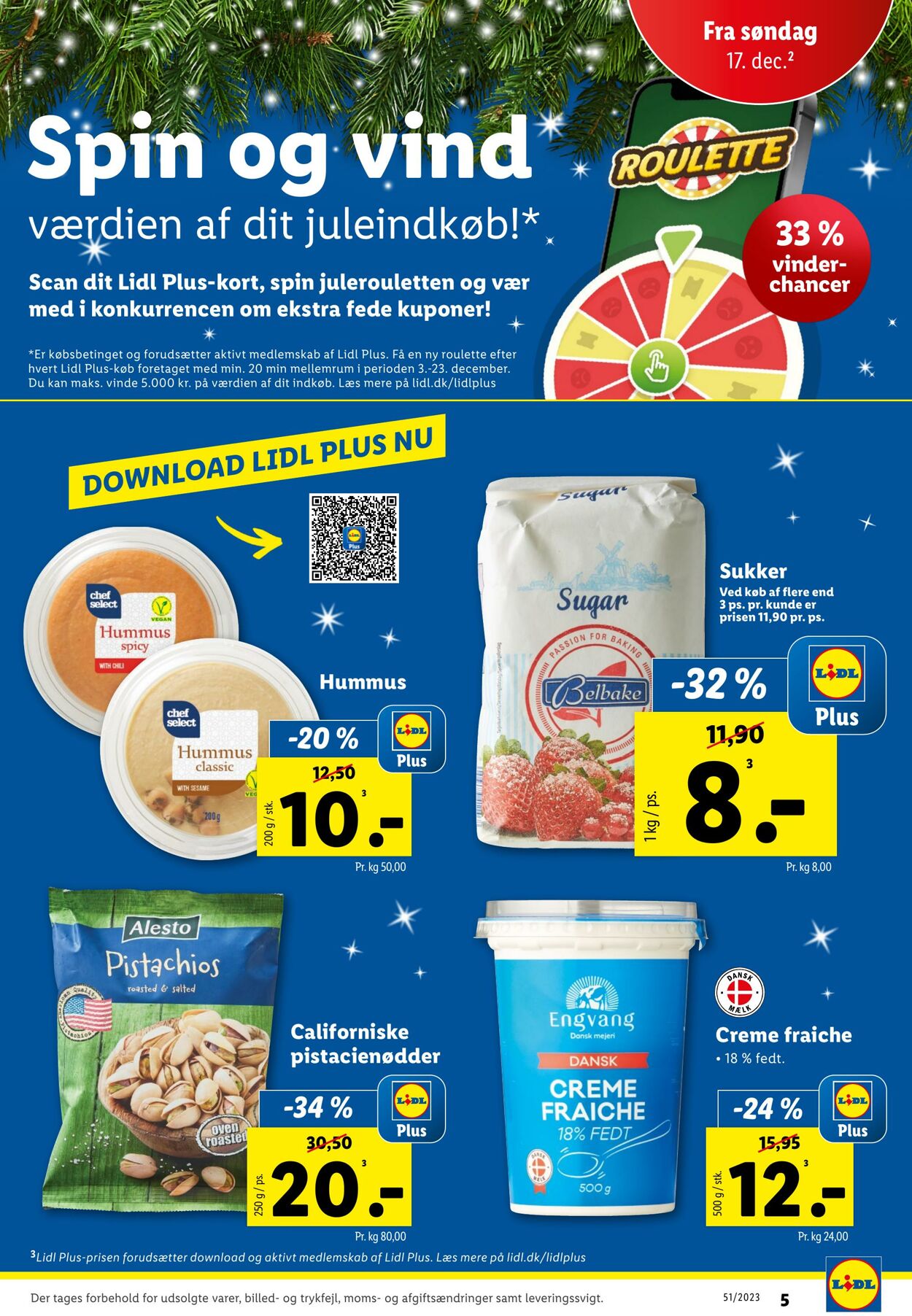 Tilbud Lidl 17.12.2023 - 26.12.2023