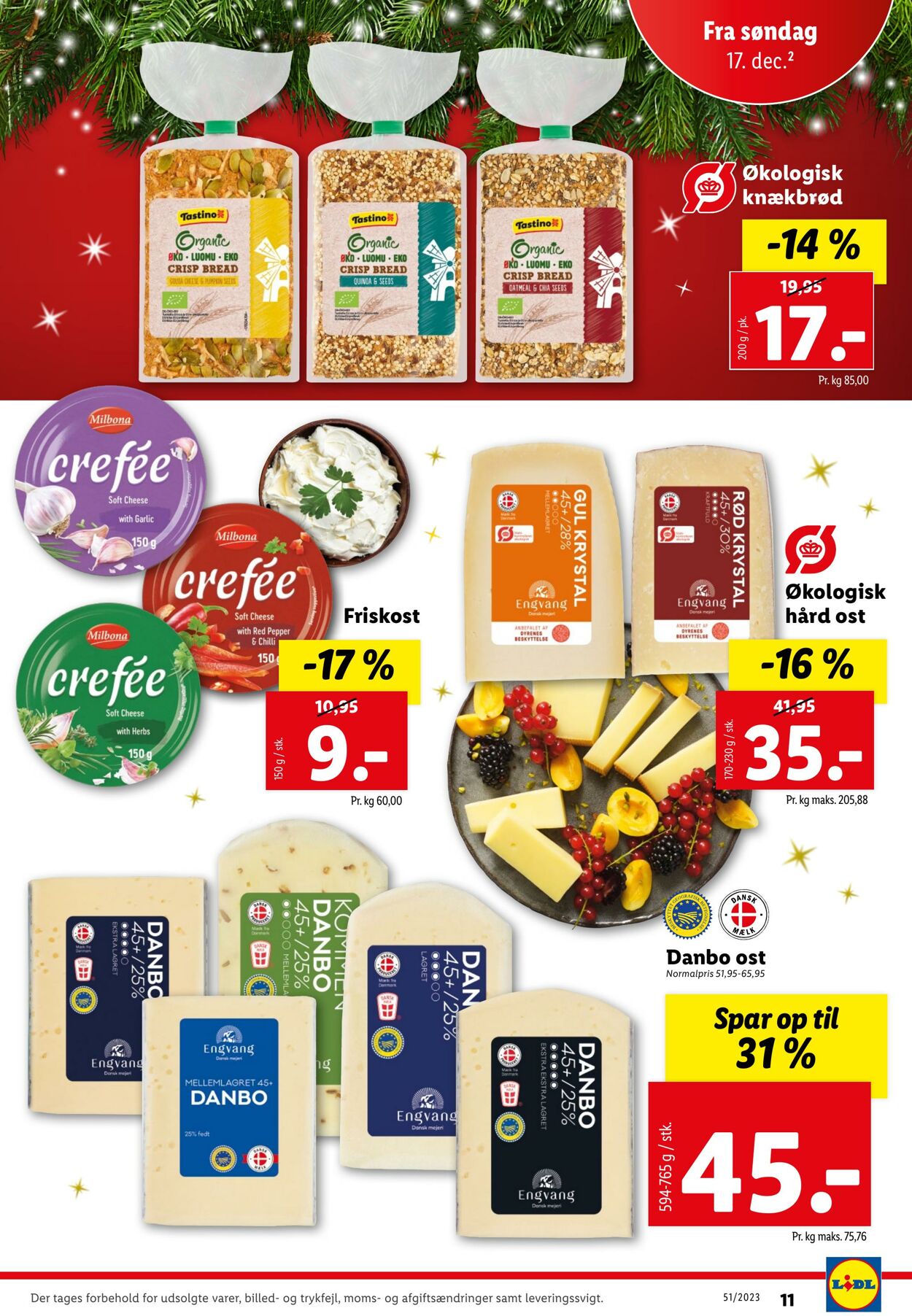 Tilbud Lidl 17.12.2023 - 26.12.2023