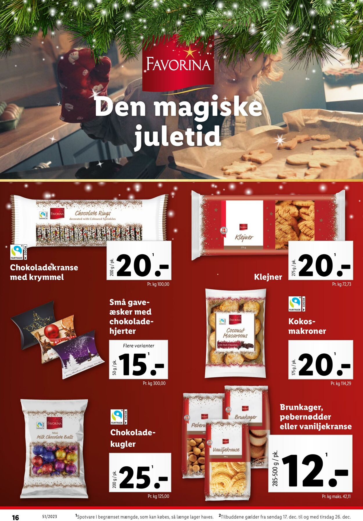 Tilbud Lidl 17.12.2023 - 26.12.2023