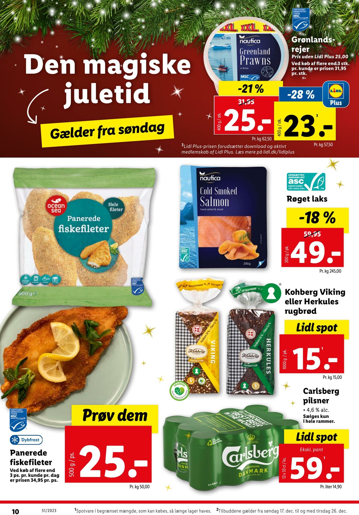 Tilbud Lidl 17.12.2023 - 26.12.2023